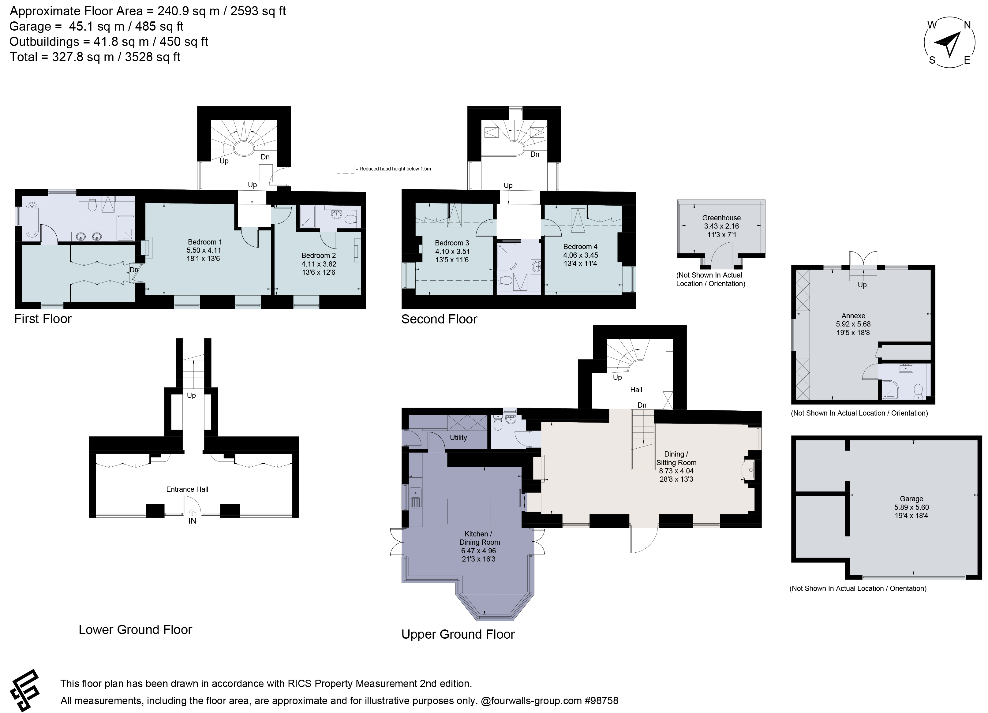 Rock Cottage,, High Street, Moreton-in-Marsh floorplan