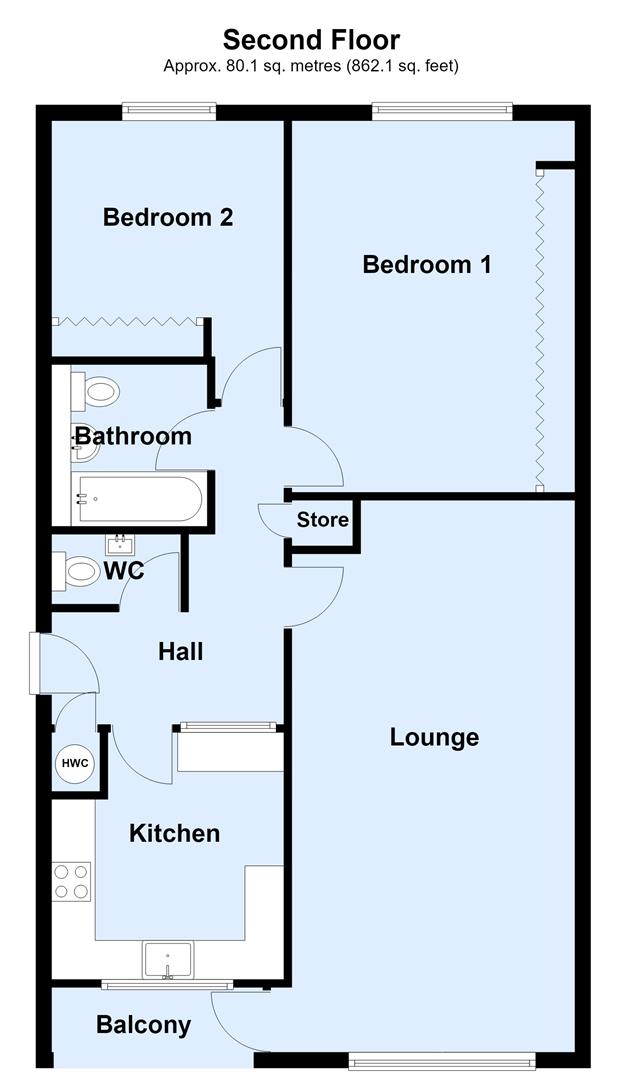 6, Arncliffe Grange, Leeds floorplan