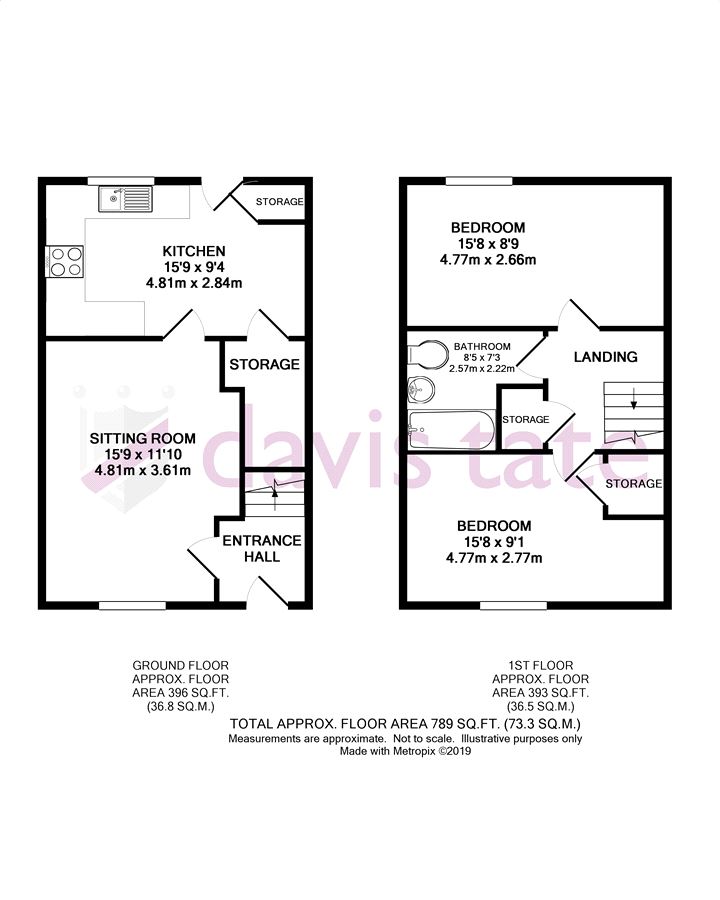 2 Bedrooms Terraced house for sale in Apiary Place, Cholsey, Wallingford OX10