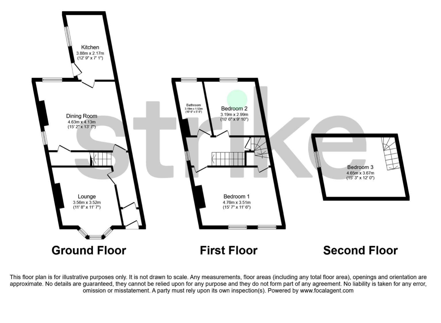 3 bed terraced house for sale in Doncaster Road, South Elmsall