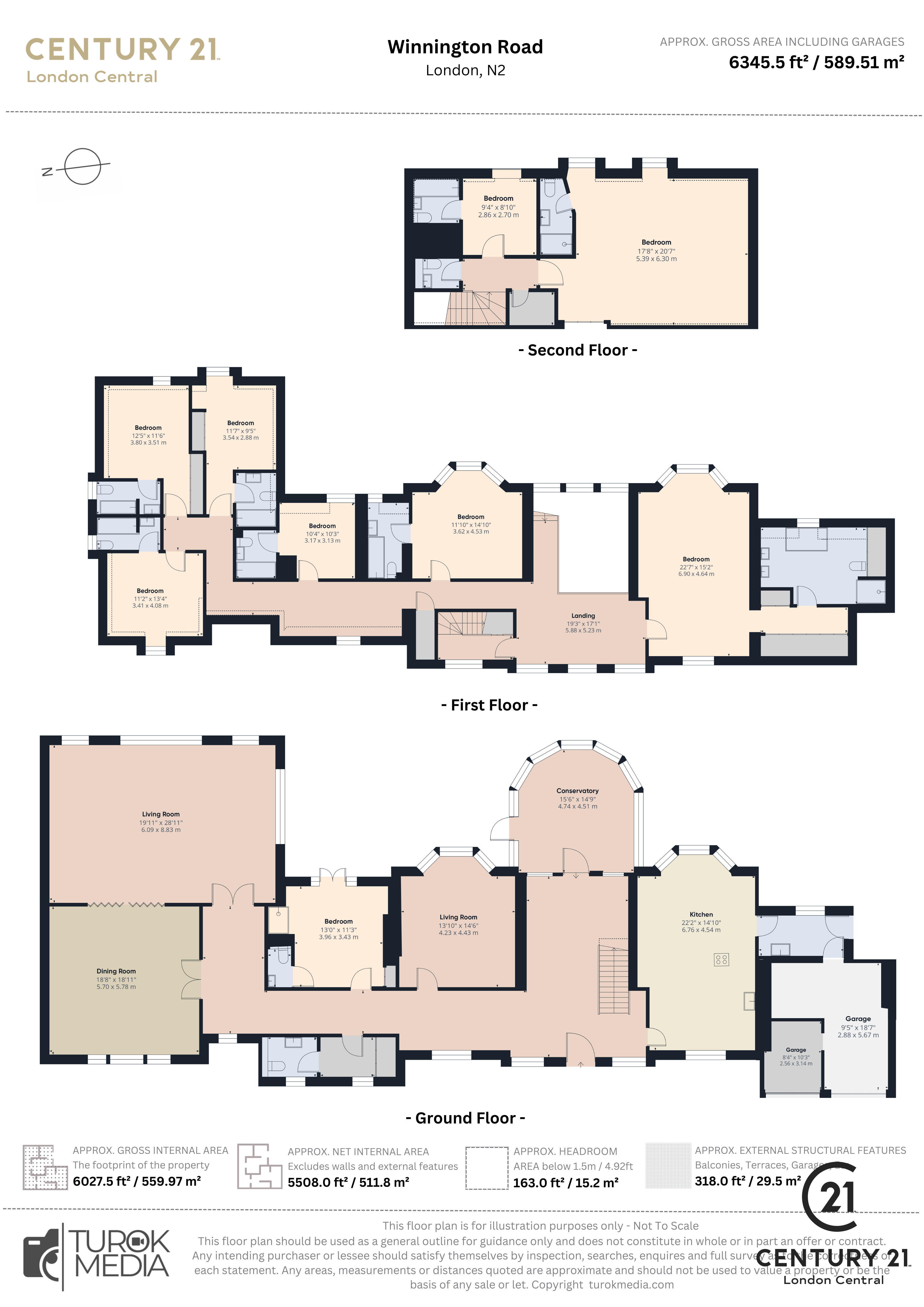 19, Winnington Road, LONDON floorplan