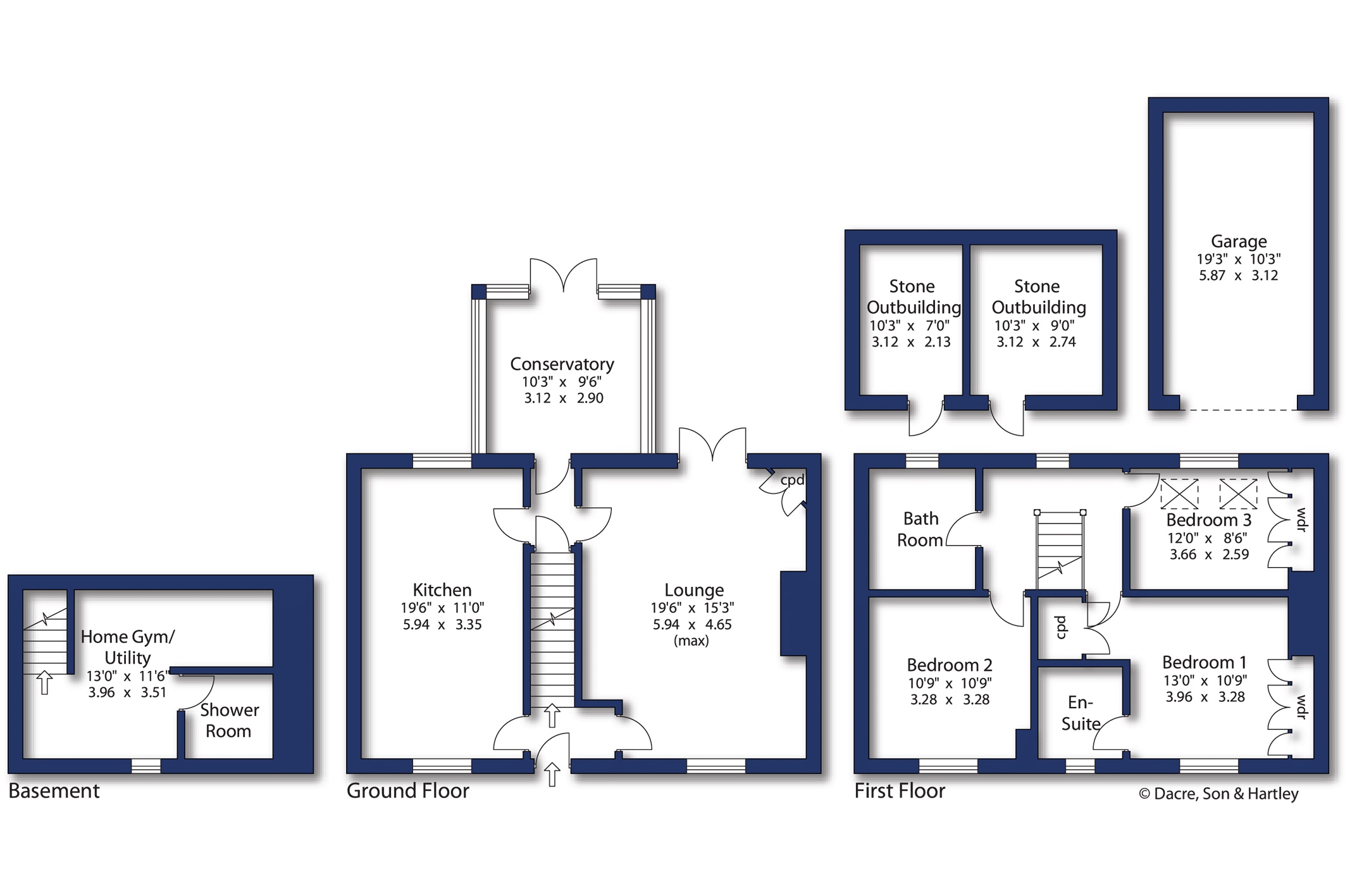 4, The Drive, Denholme floorplan
