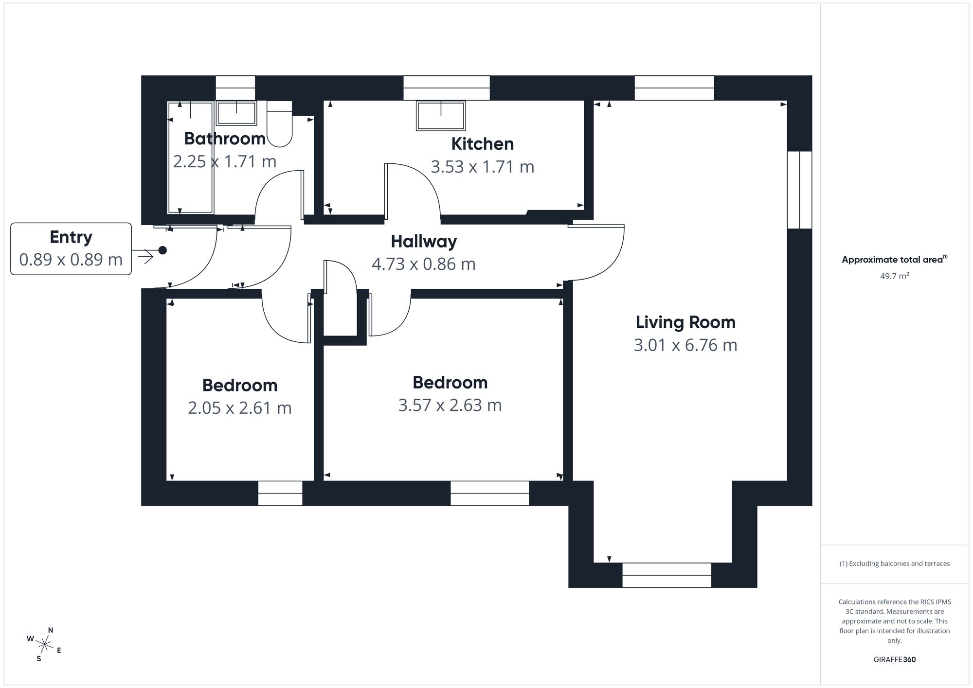 42 Foundry Court, Newcastle Upon Tyne floorplan