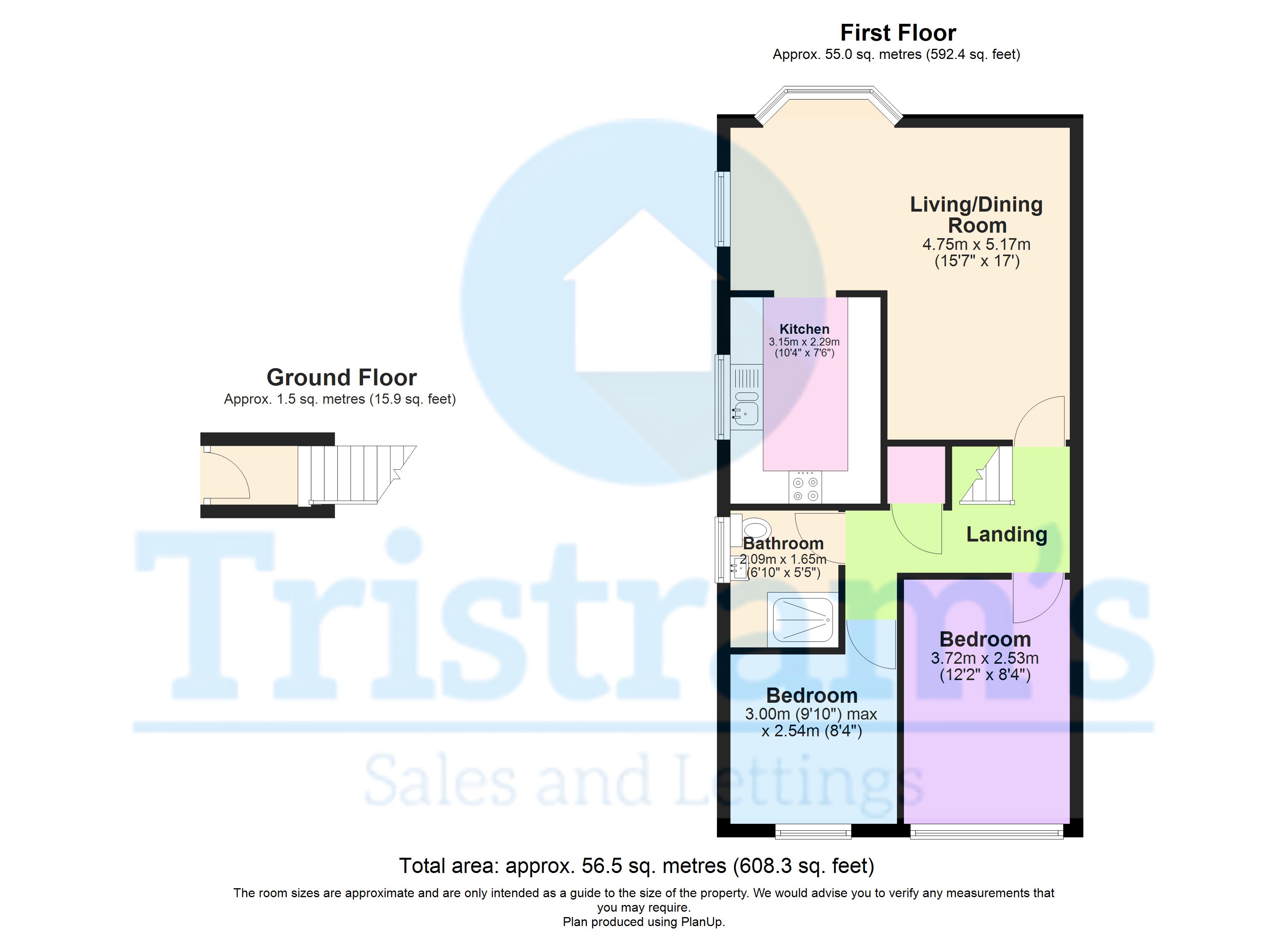 9, Midland Avenue, Nottingham floorplan