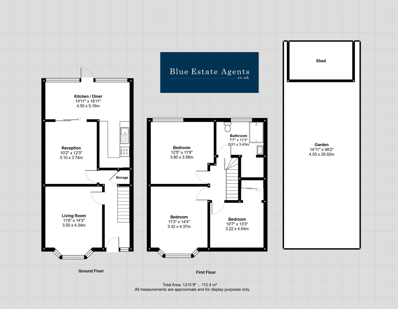 97, Chaucer Avenue, Hounslow floorplan