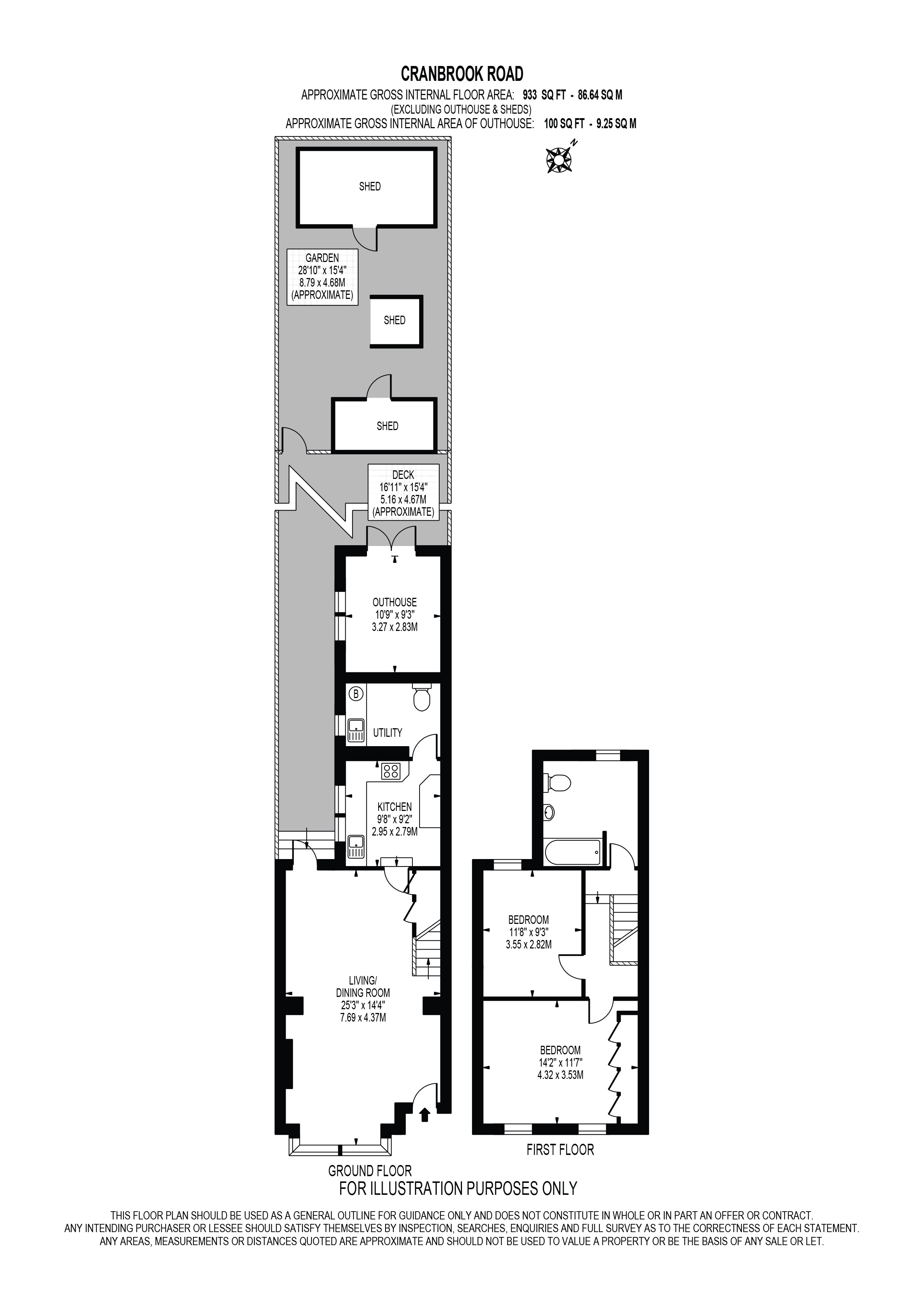 9, Cranbrook Road, Surrey floorplan