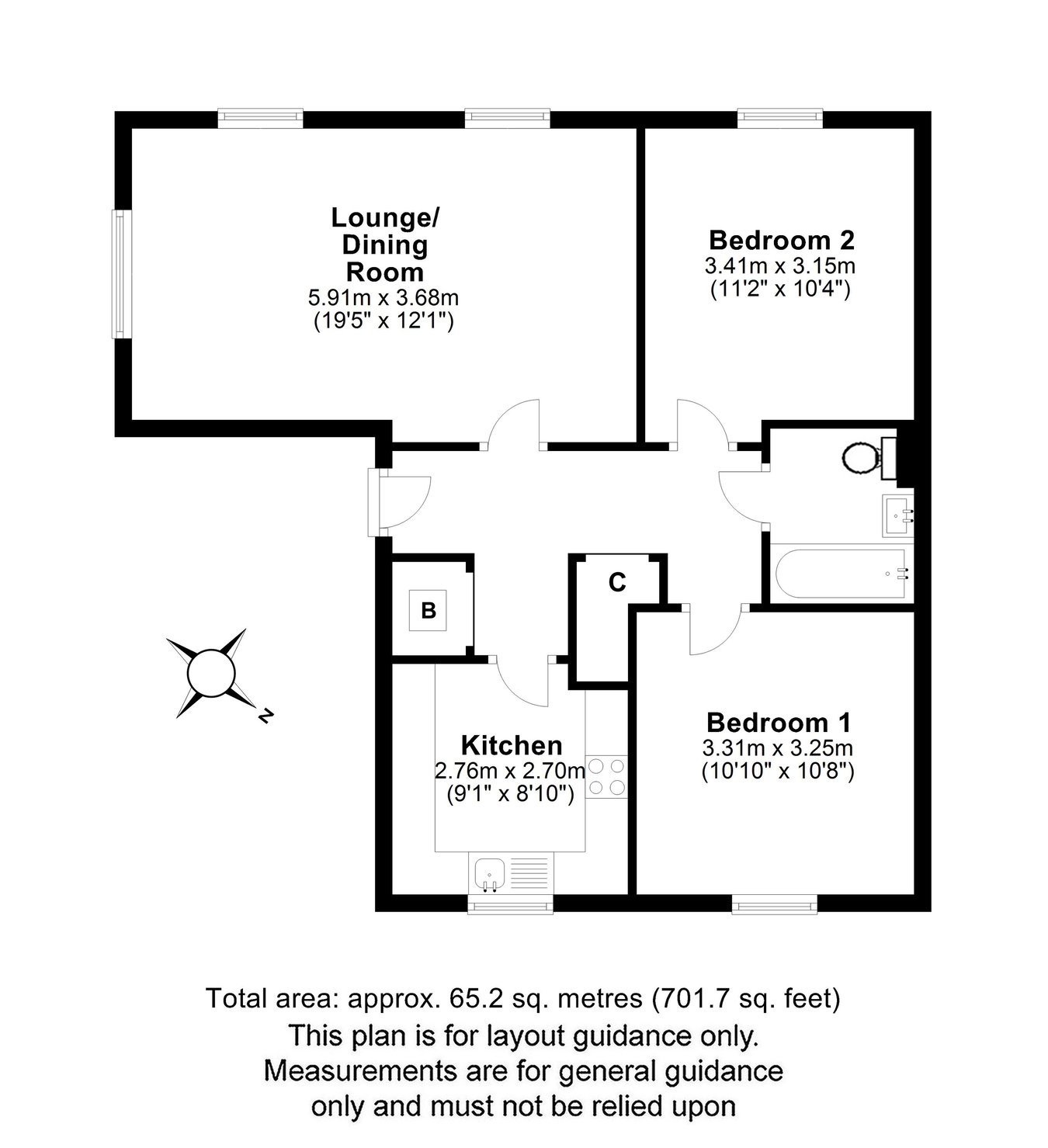 26, Cowden Close, Surrey floorplan