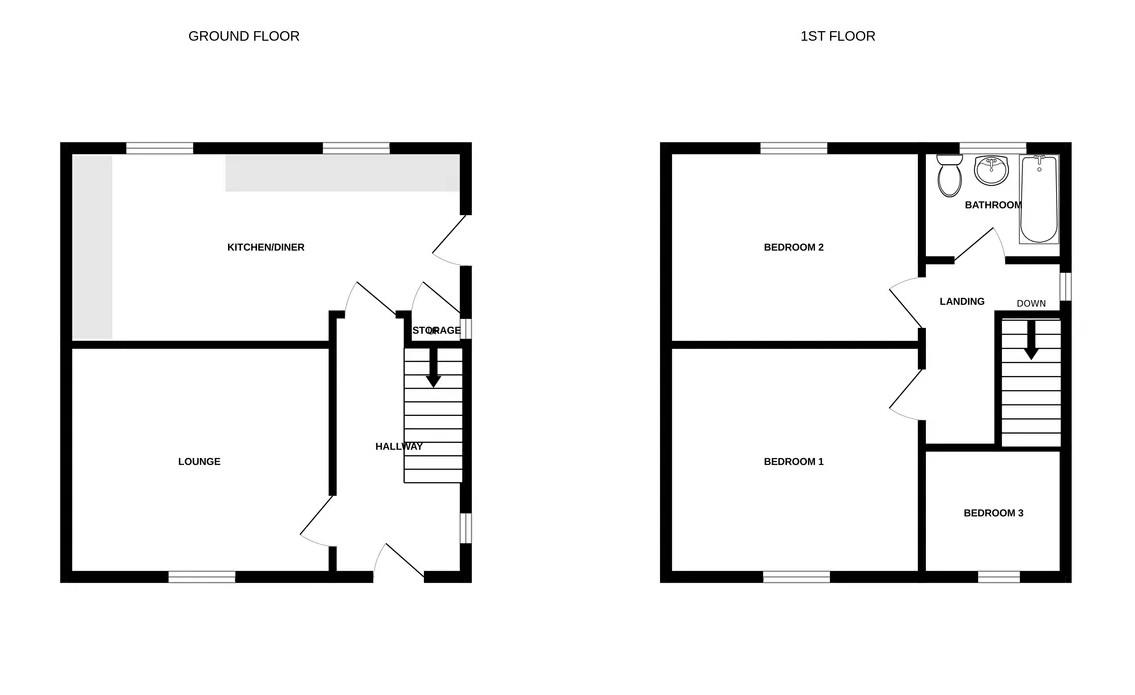 14, Llanyrnewydd, Swansea floorplan