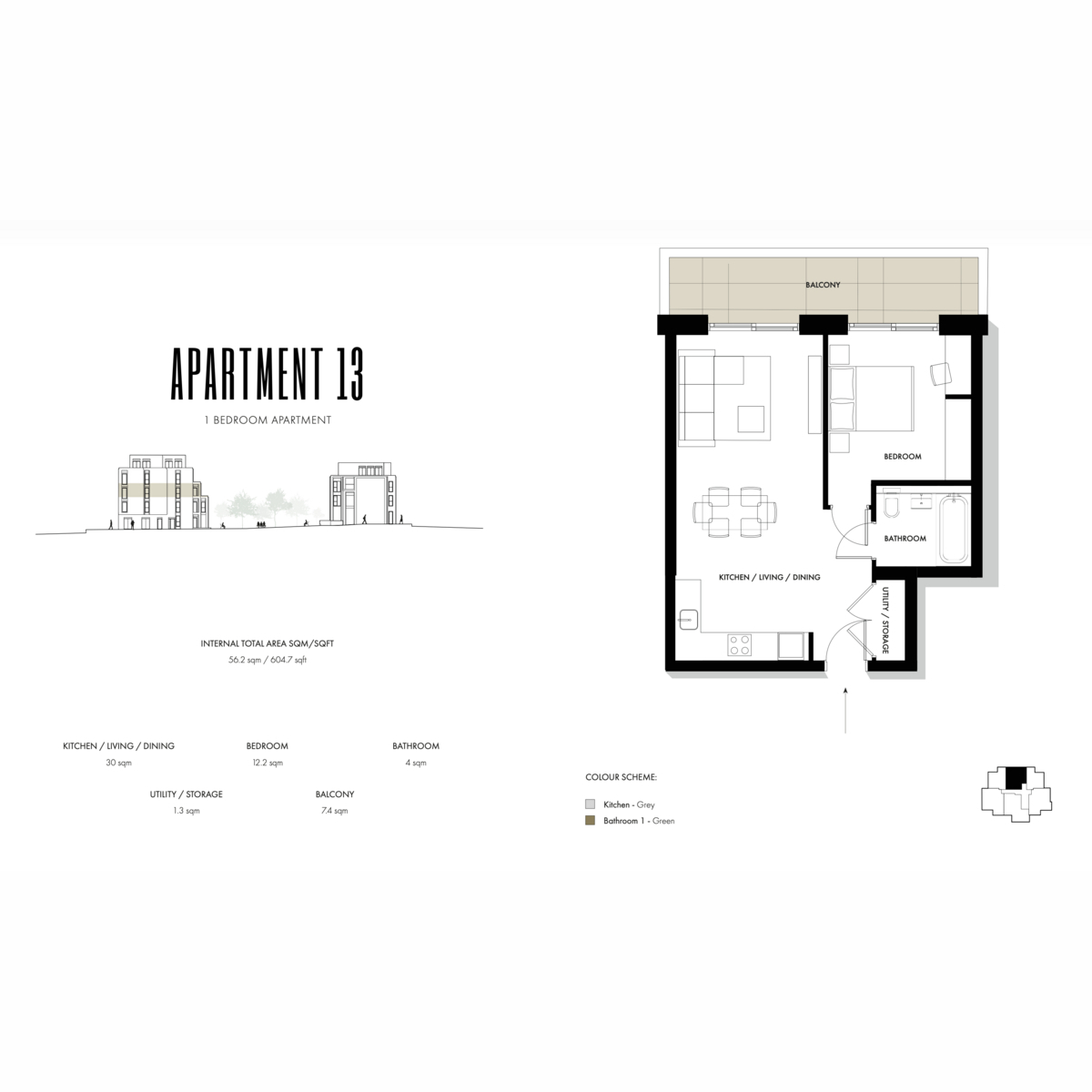 Flat A313, Artscene, East Acton Lane, London floorplan