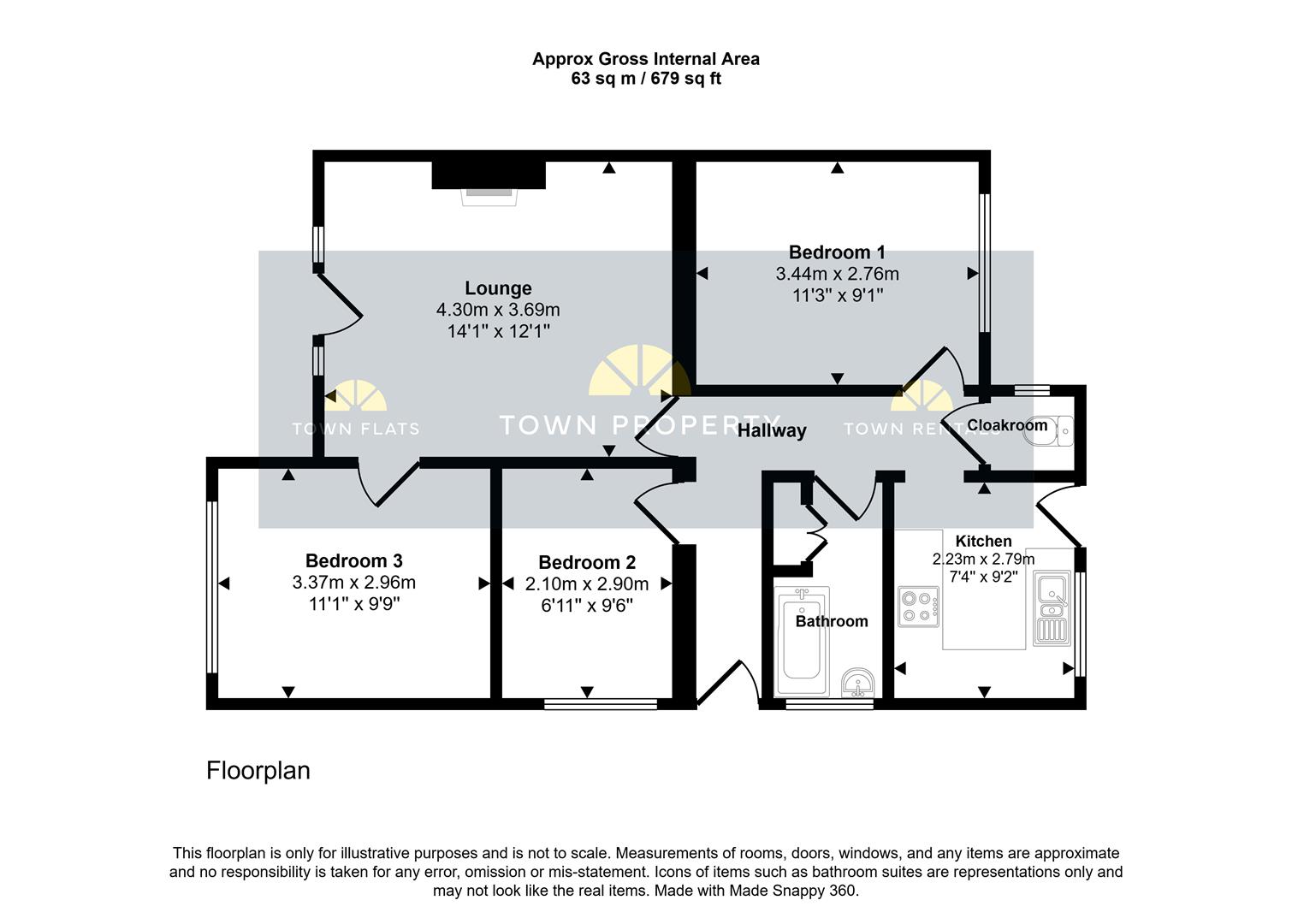 2, Rotunda Road, Eastbourne floorplan
