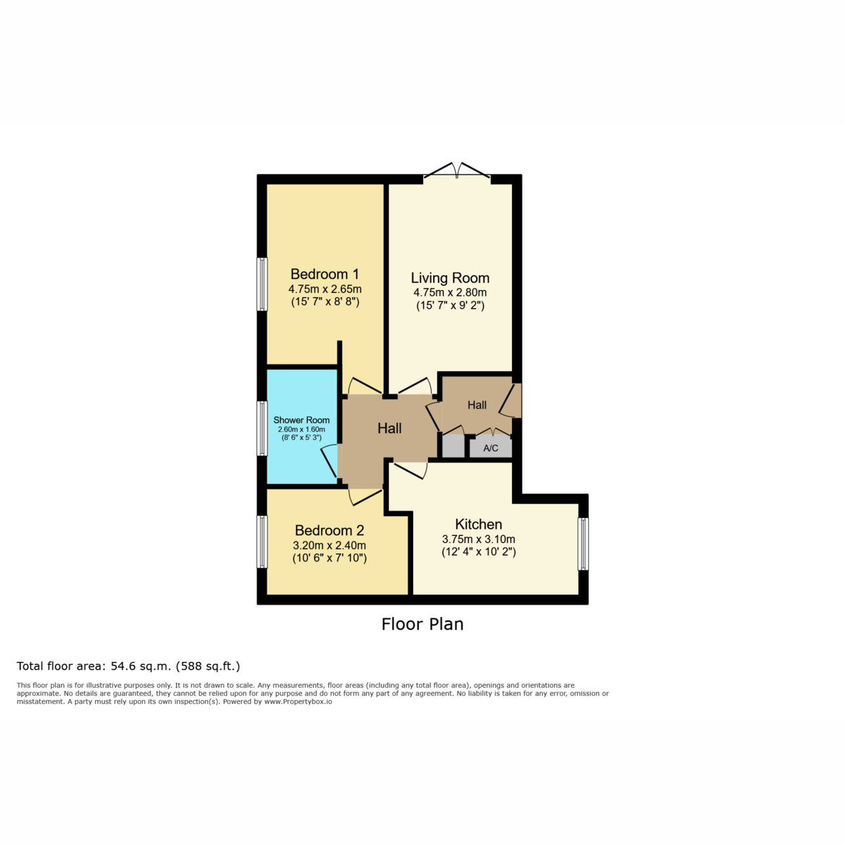 34, Langdale Grove, Corby floorplan