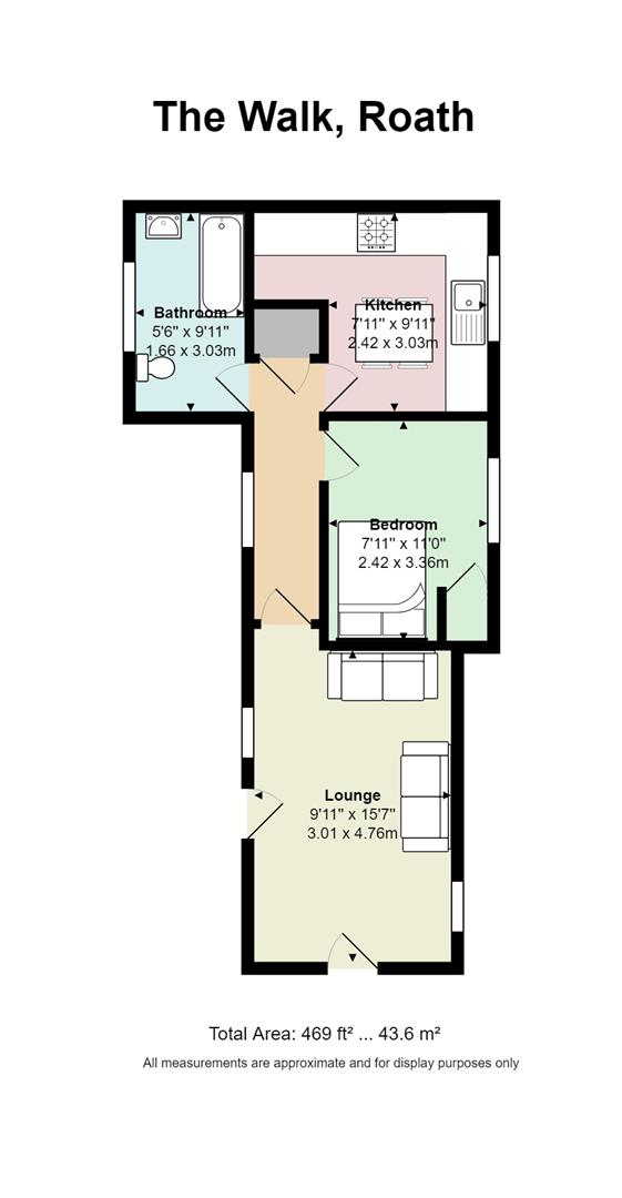 1 Bedrooms  to rent in The Walk, Roath, Cardiff CF24