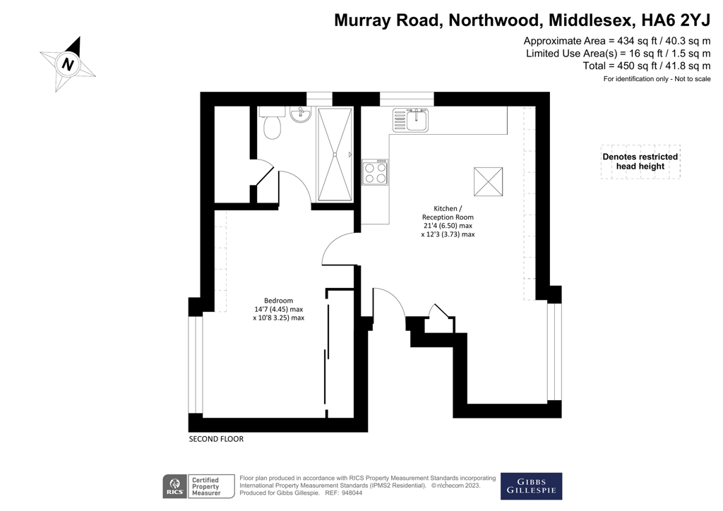 Murray Road, Northwood, Middlesex HA6, 1 bedroom flat for sale