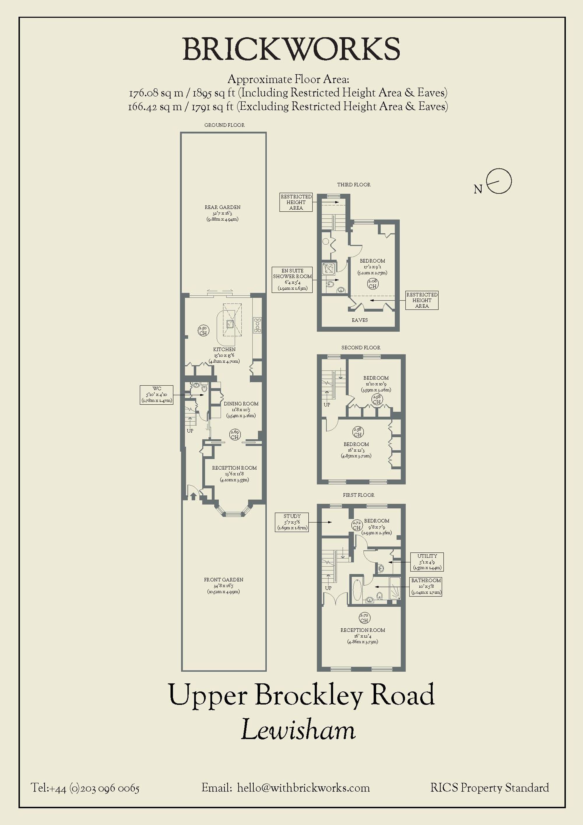 151 Upper Brockley Road, London floorplan