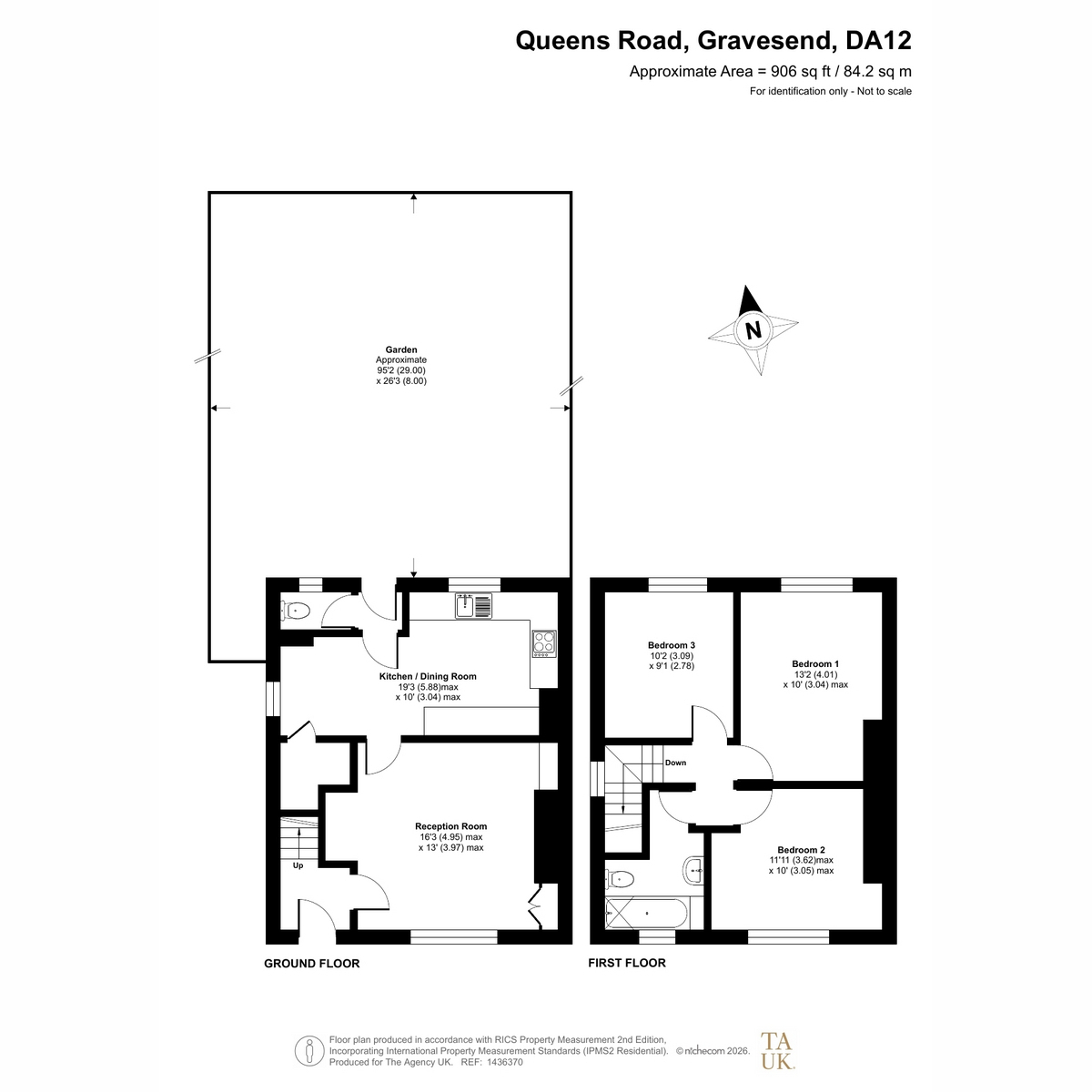 44, queens Road, gravesend floorplan