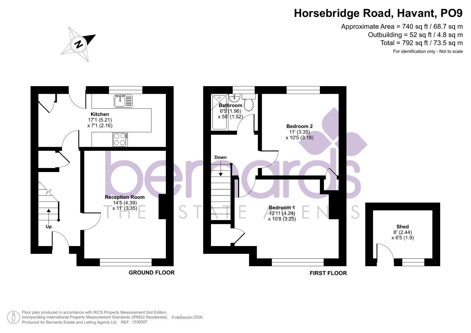 Horsebridge Road, Havant floorplan