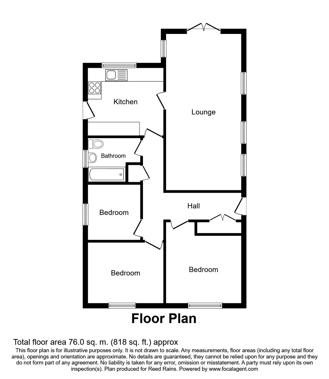 3 Bedrooms Bungalow for sale in St. Johns Close, Brinsley, Nottingham NG16