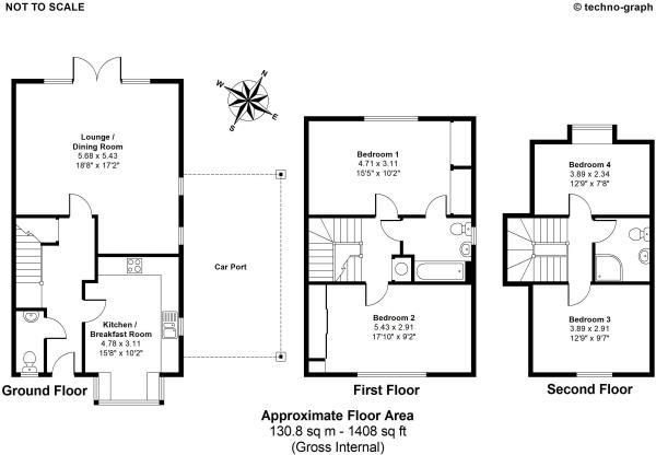 4 Bedrooms Semi-detached house for sale in Clayton Road, Lane End, High Wycombe HP14