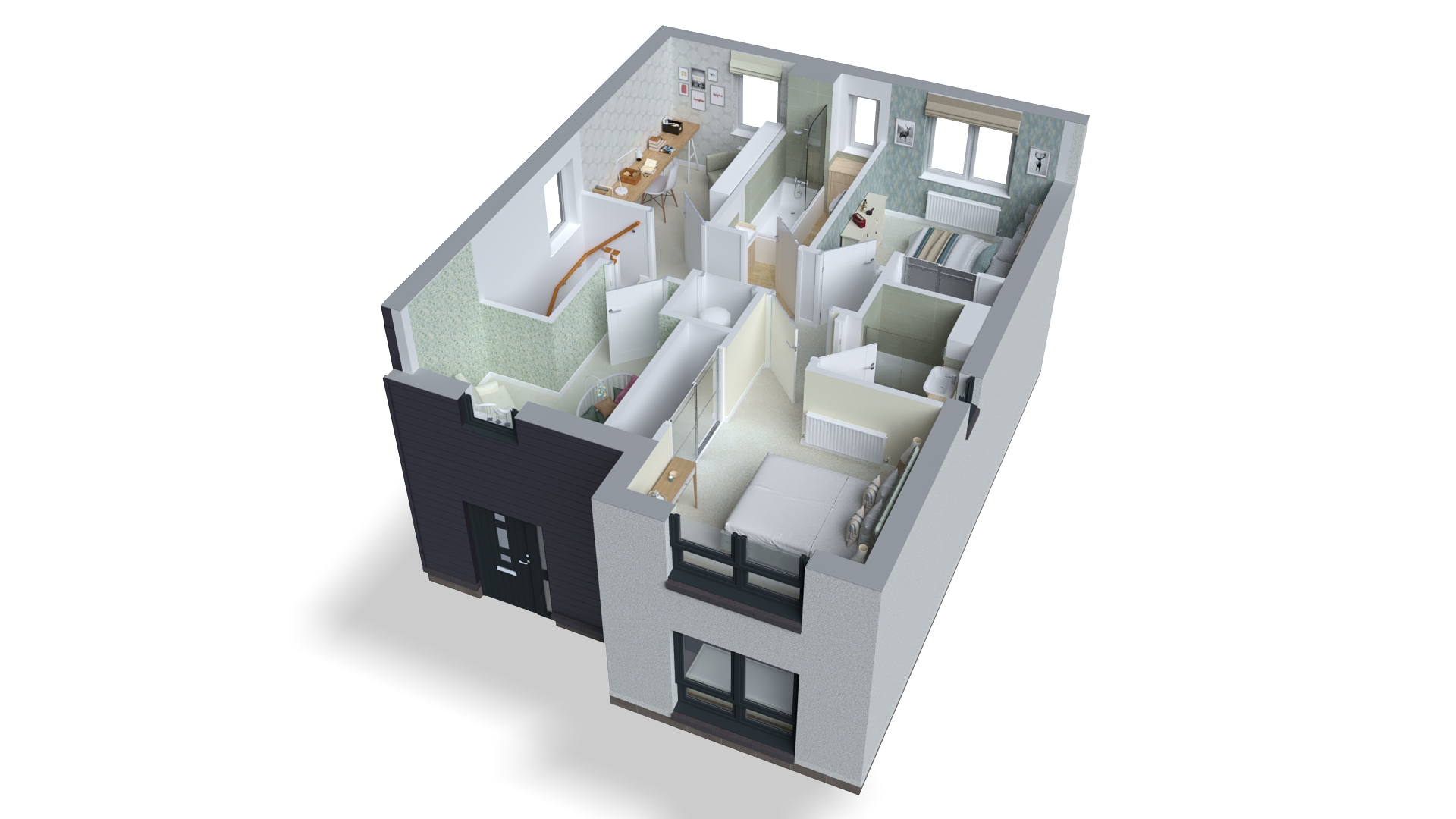 87, Conon Green, Off Oak Gardens, Conon Bridge floorplan