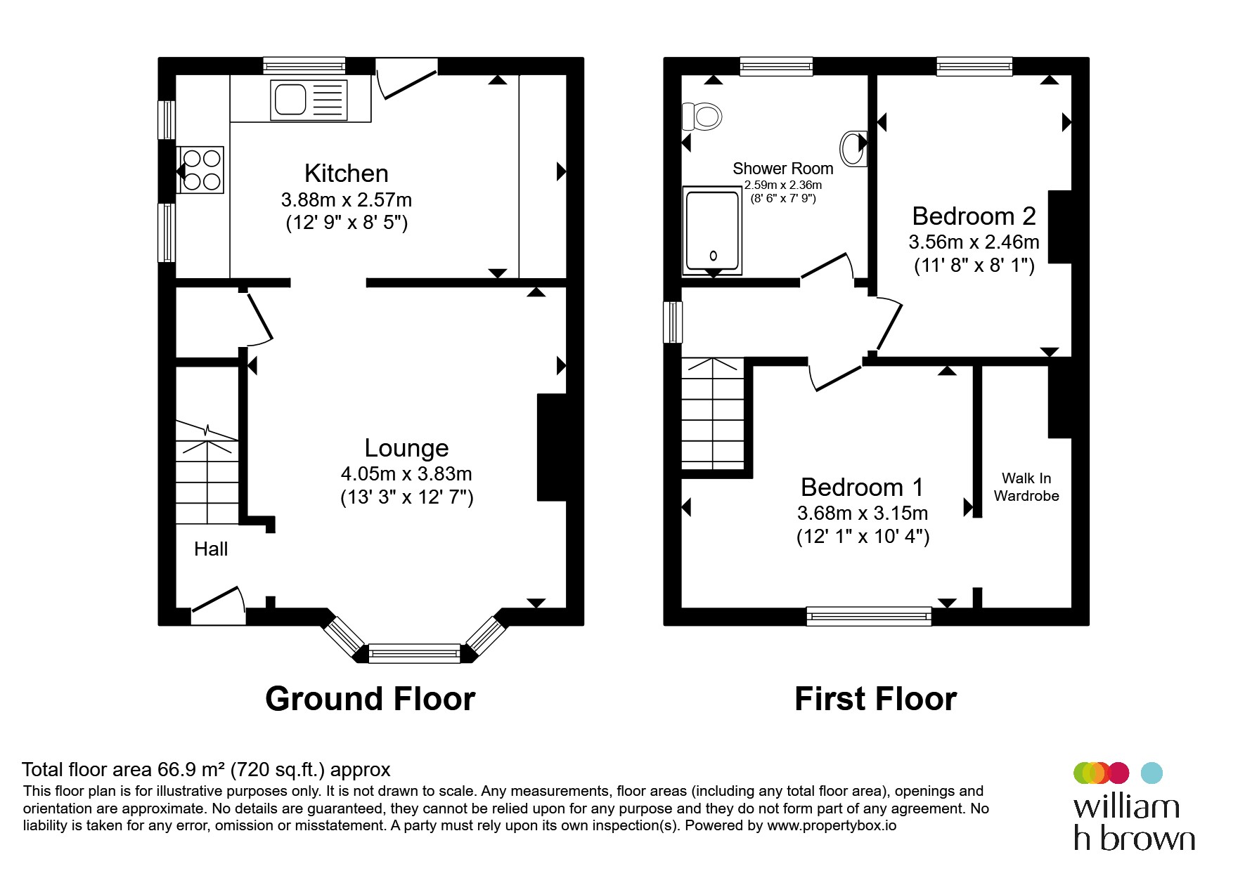 253, Priory Road, Wellingborough floorplan