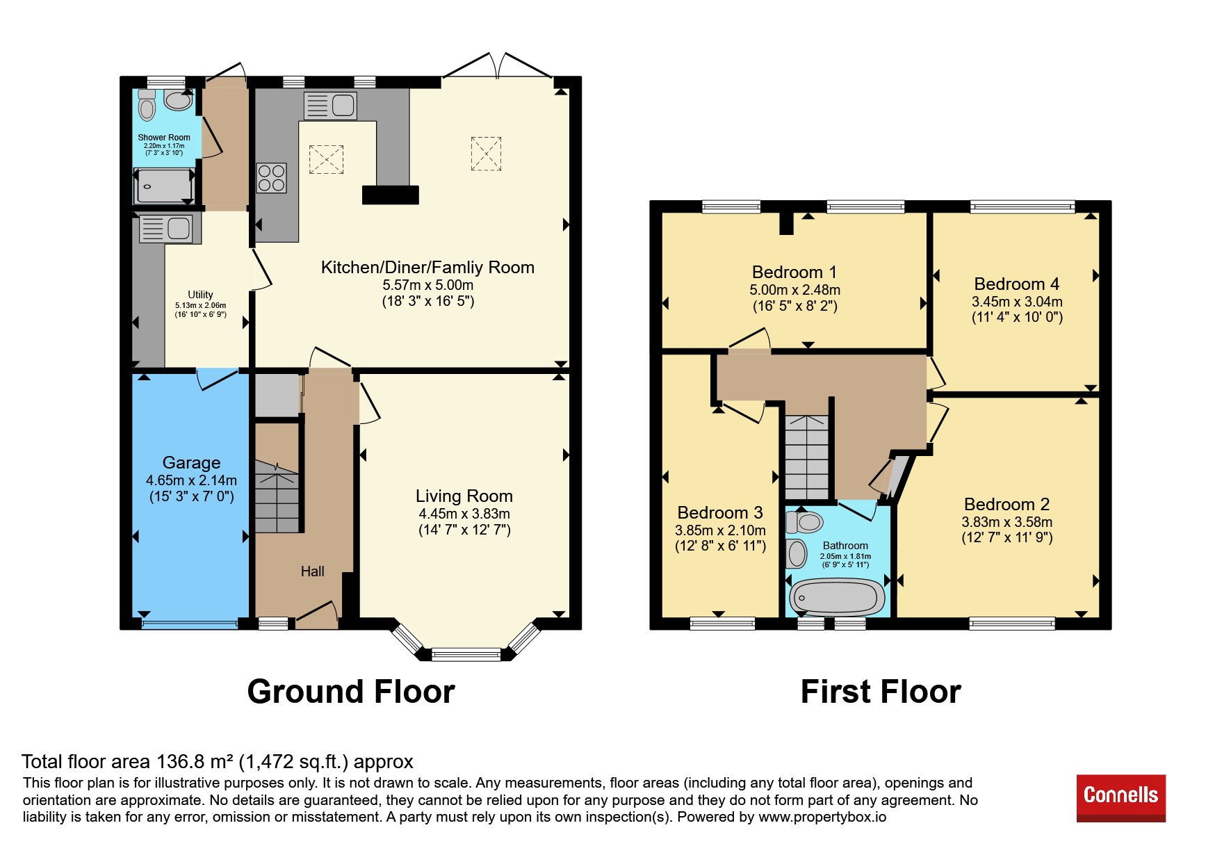 19, Farmdown Road, Stafford floorplan