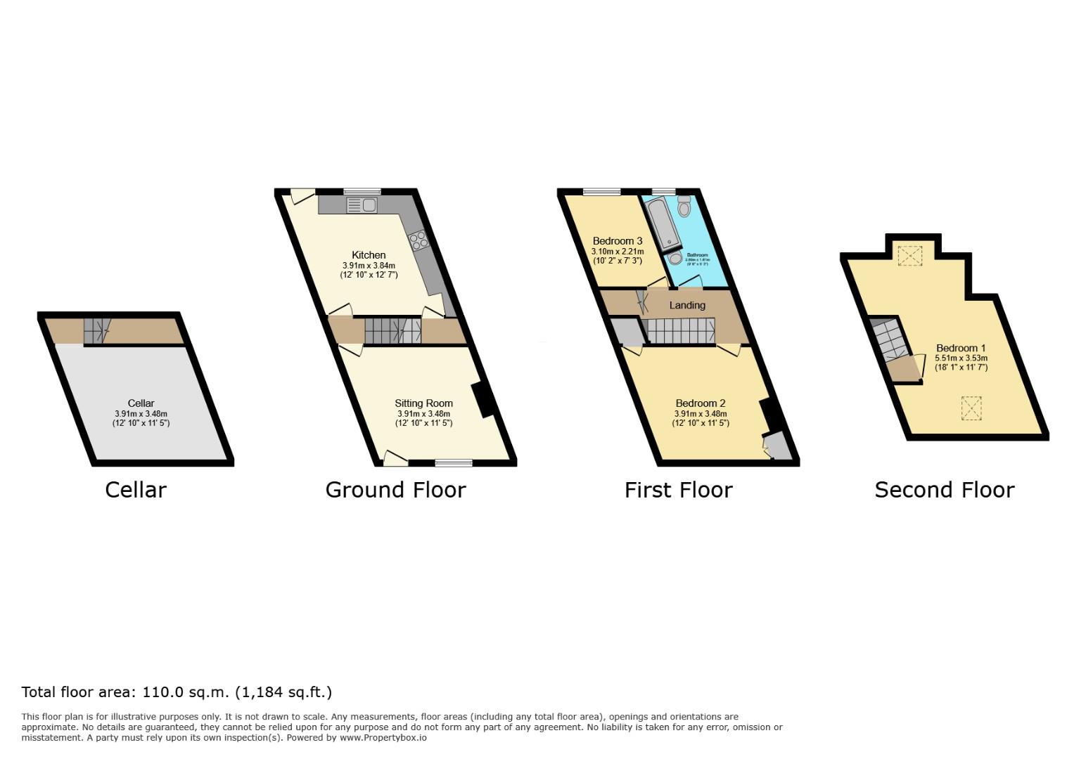 14, Pickmere Road, Sheffield floorplan