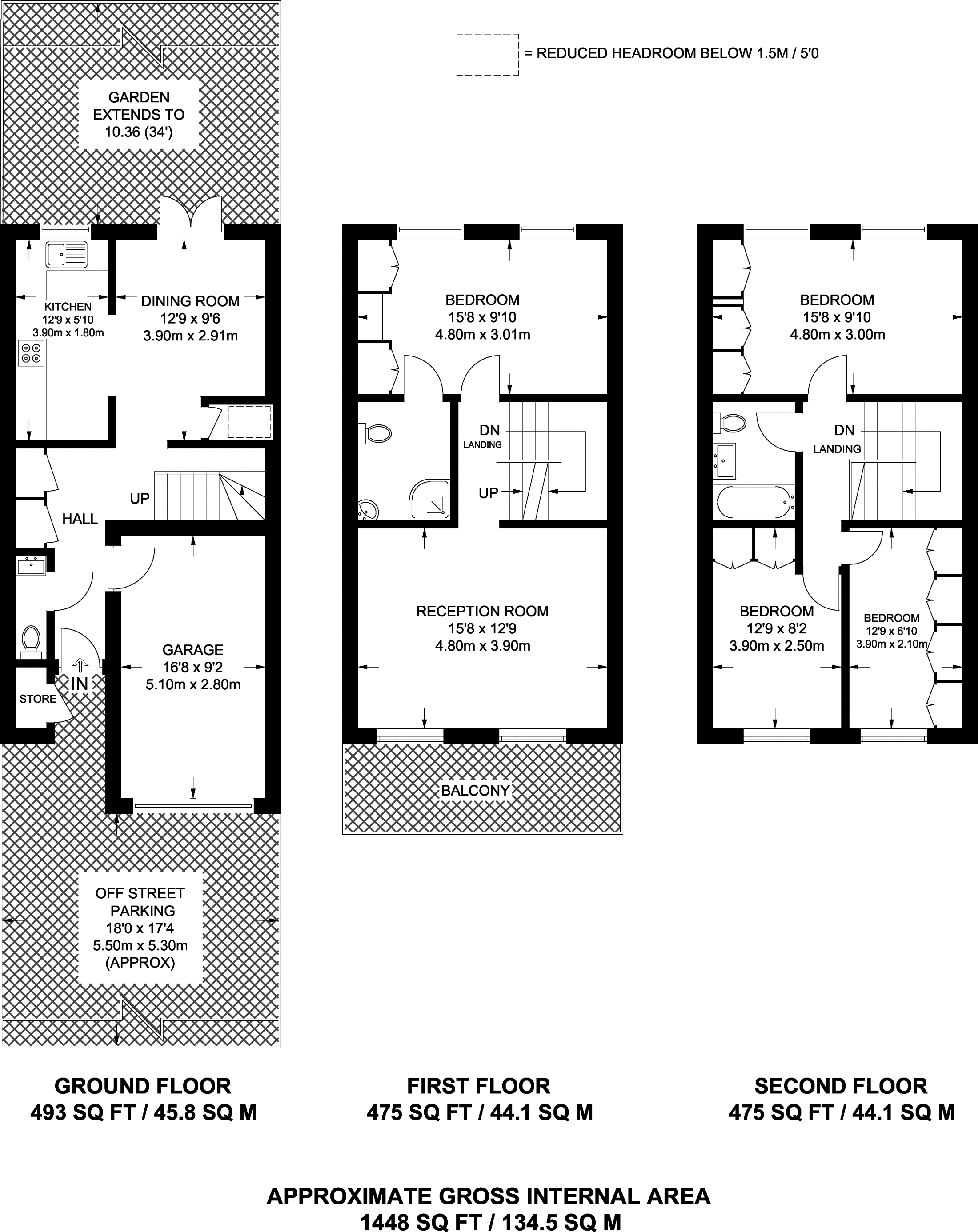 4 Bedrooms  to rent in Sussex Gardens, Highgate N6