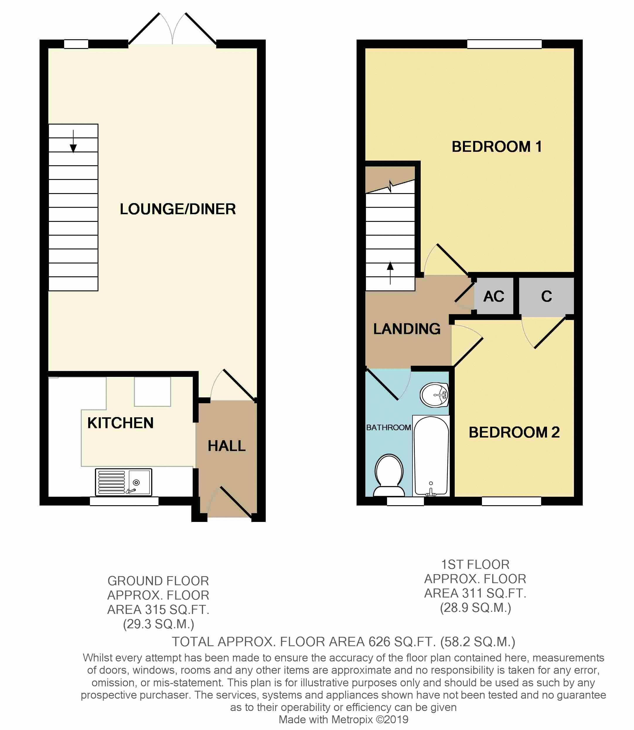 2 Bedrooms Terraced house for sale in Hill Lane, Bromsgrove B60