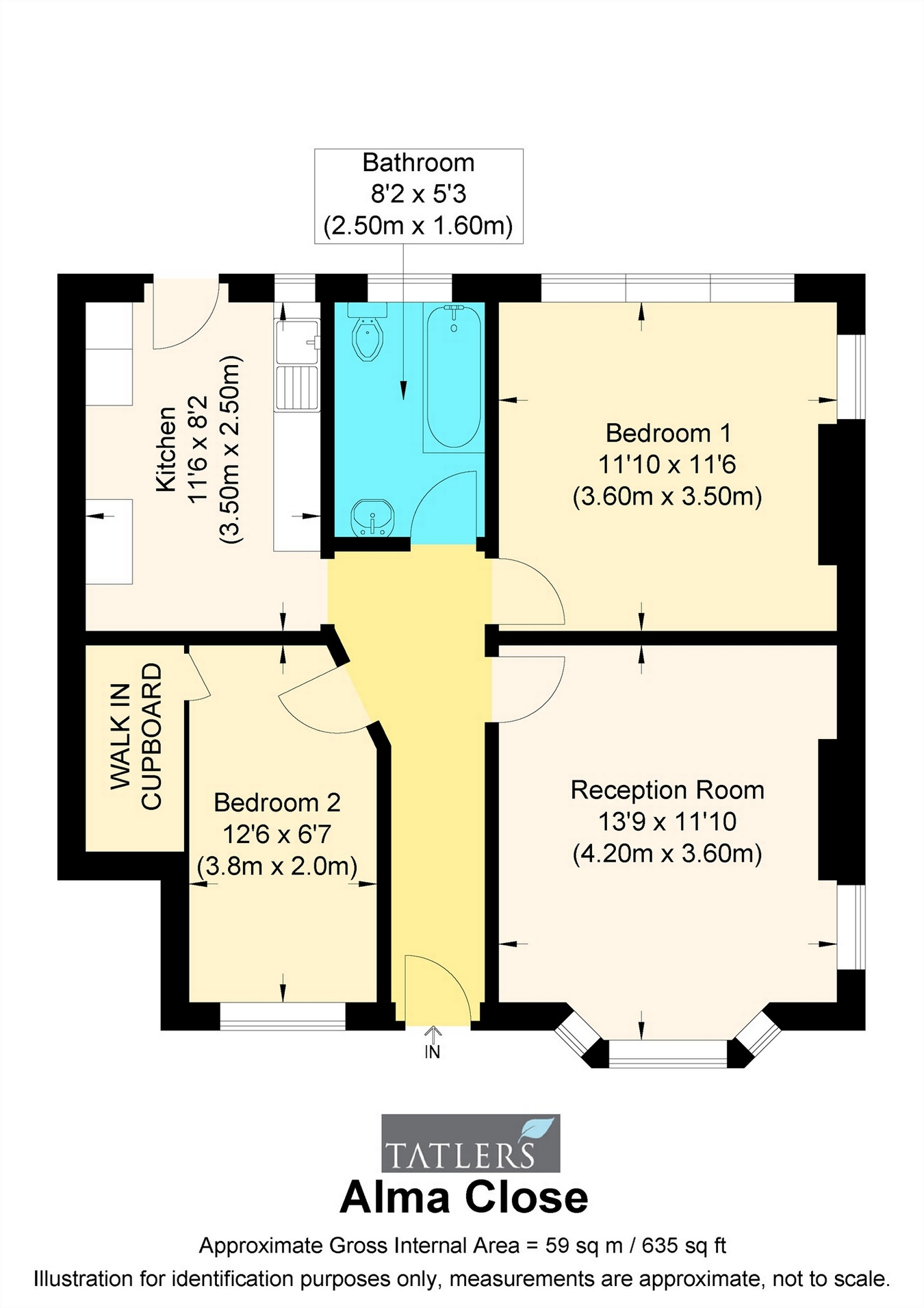 2 Bedrooms Flat for sale in Alma Close, Alma Road, Muswell Hill, London N10