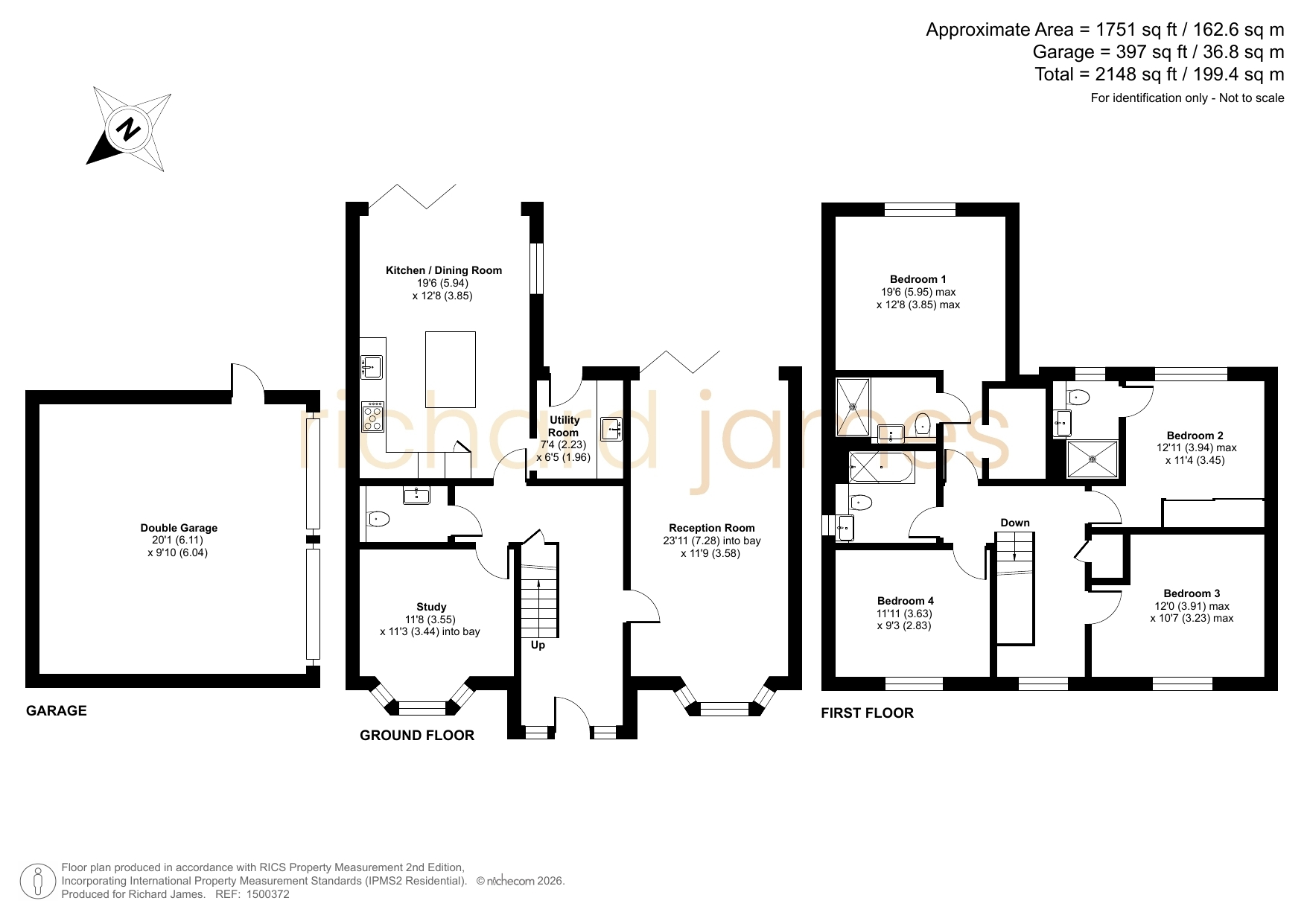 12, Penny Close, Swindon floorplan