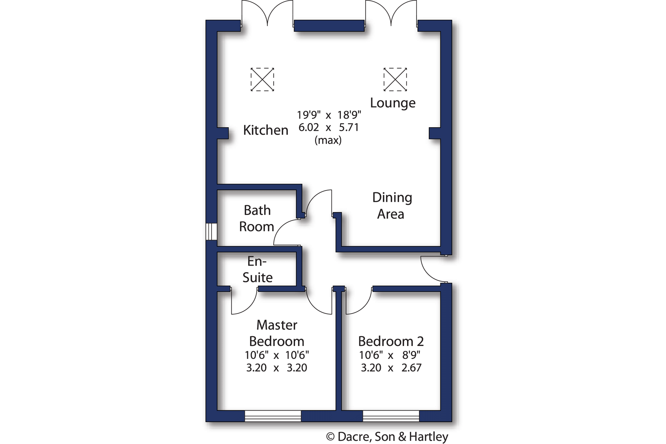 New Bungalow, 1a, The Grove, Bingley floorplan