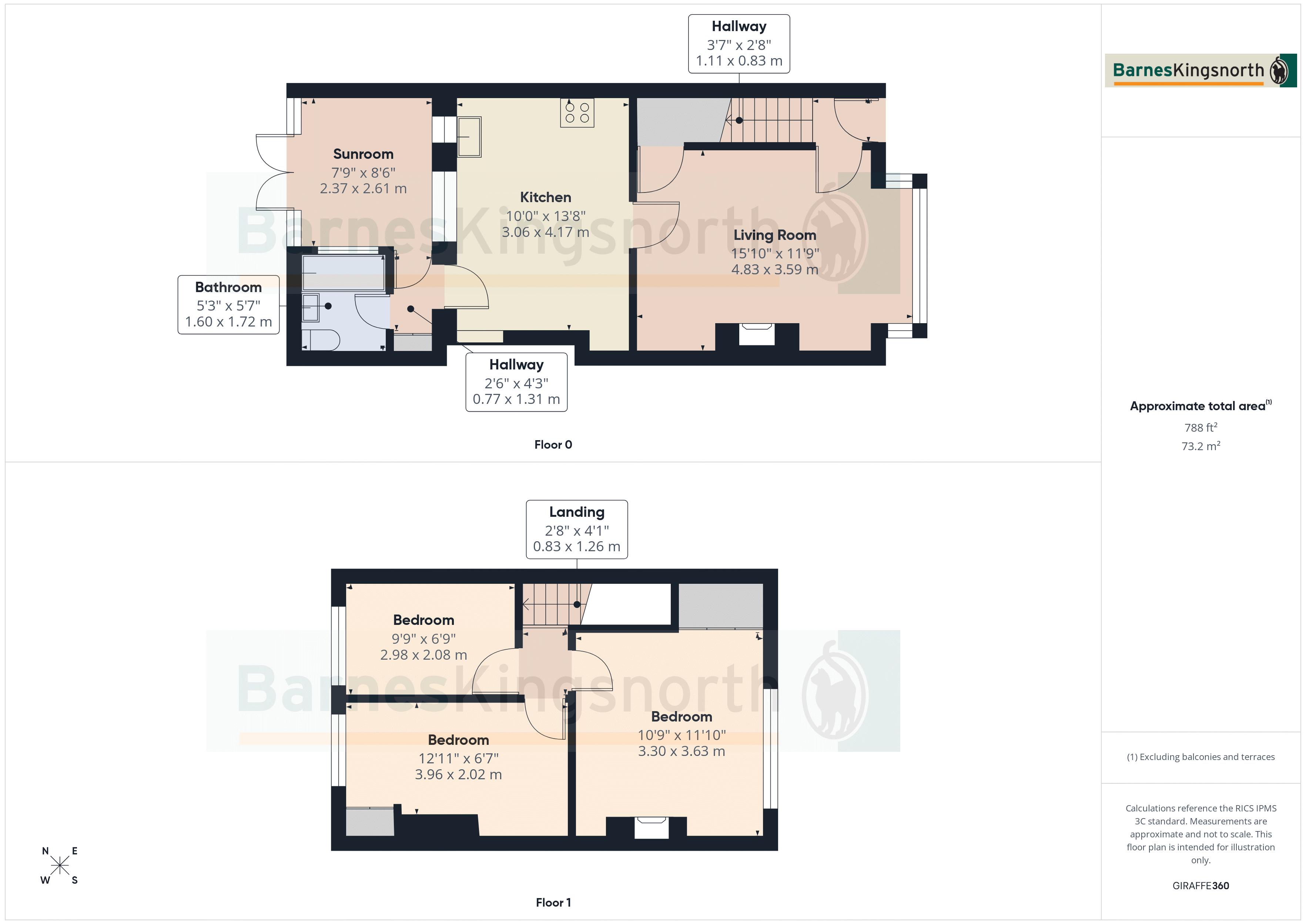 3, Canterbury Road, Tunbridge Wells floorplan