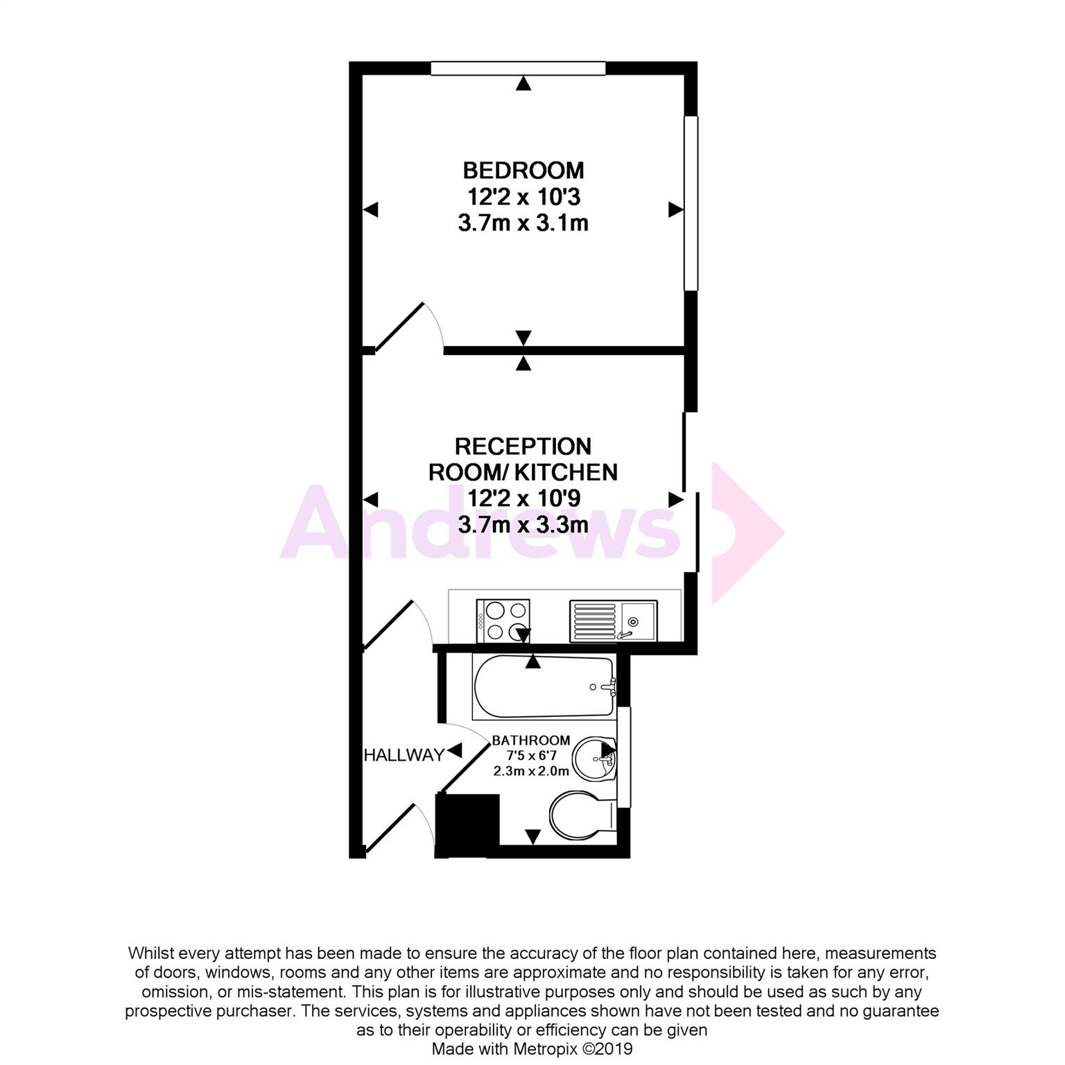 1 Bedrooms Flat to rent in Maidstone Road, Sidcup, Kent DA14