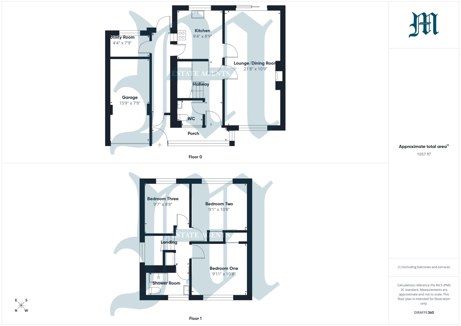 6 Hill Close, Heamoor, Penzance floorplan