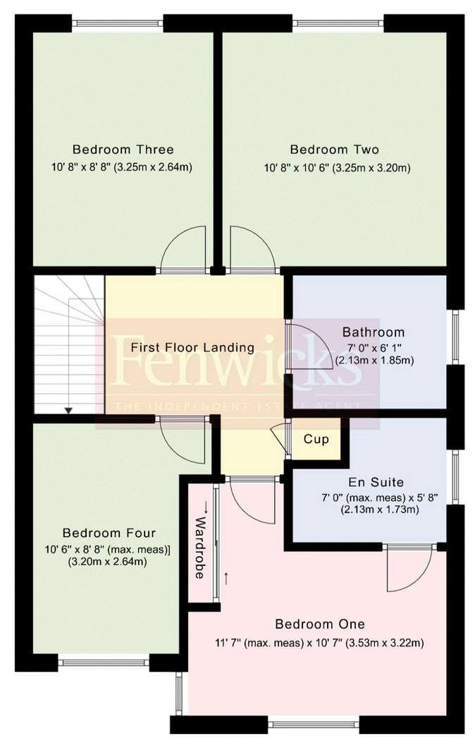 8, Amberley Court, Fareham floorplan