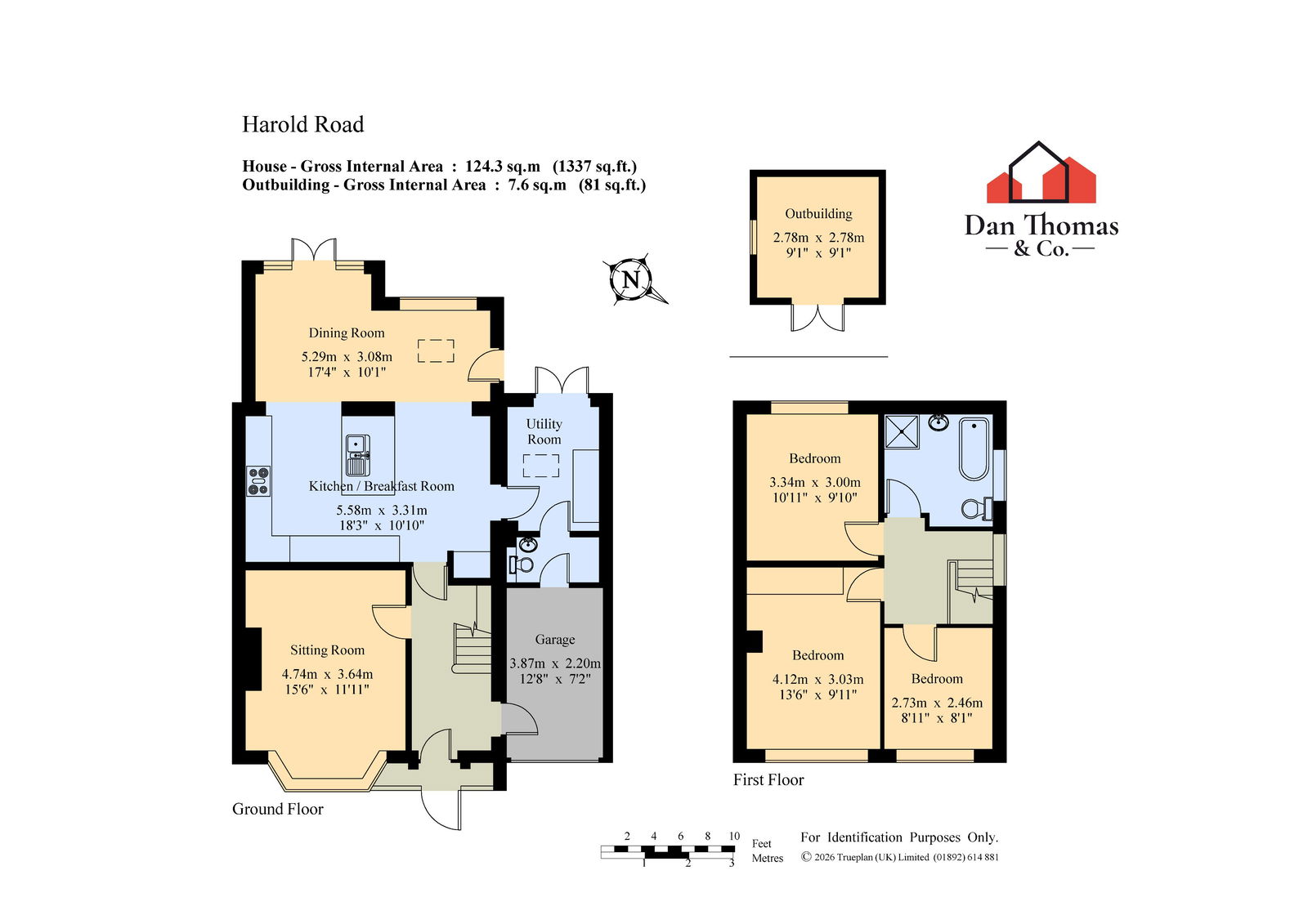 49, Harold Road, Kent floorplan