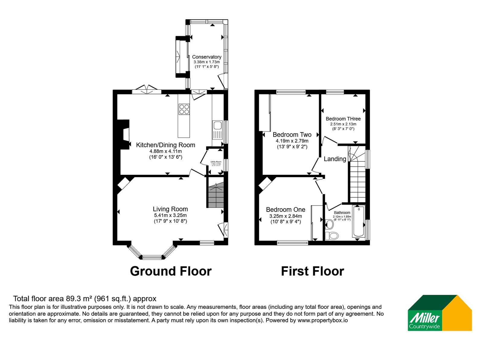 2, Rosparvah Gardens, Penzance floorplan