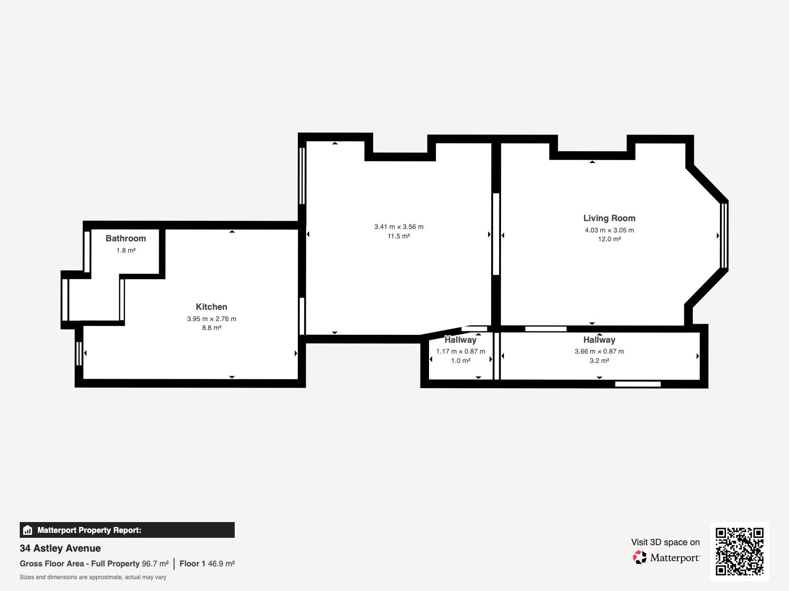 34 Astley Avenue, Dover floorplan