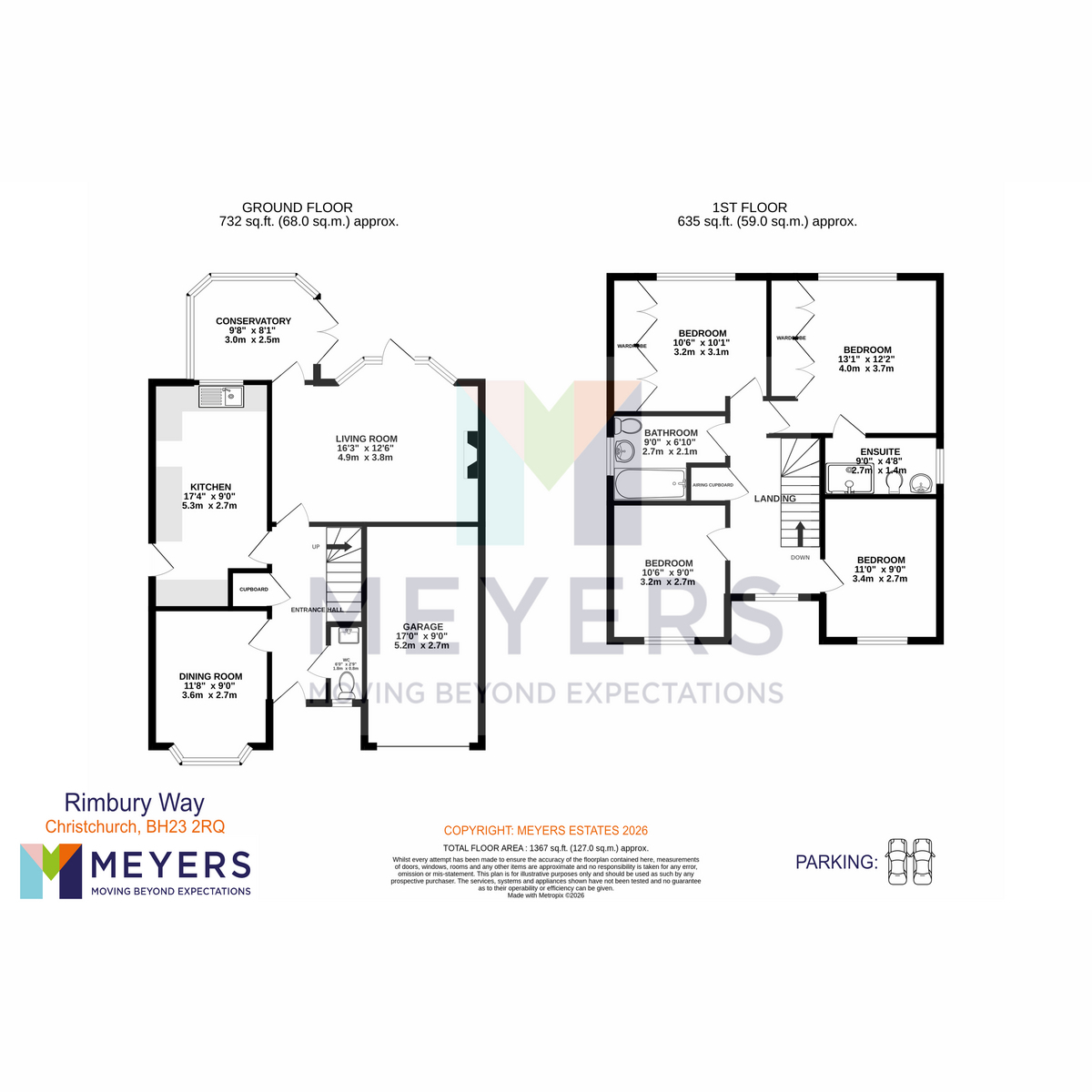 15, Rimbury Way, Christchurch floorplan