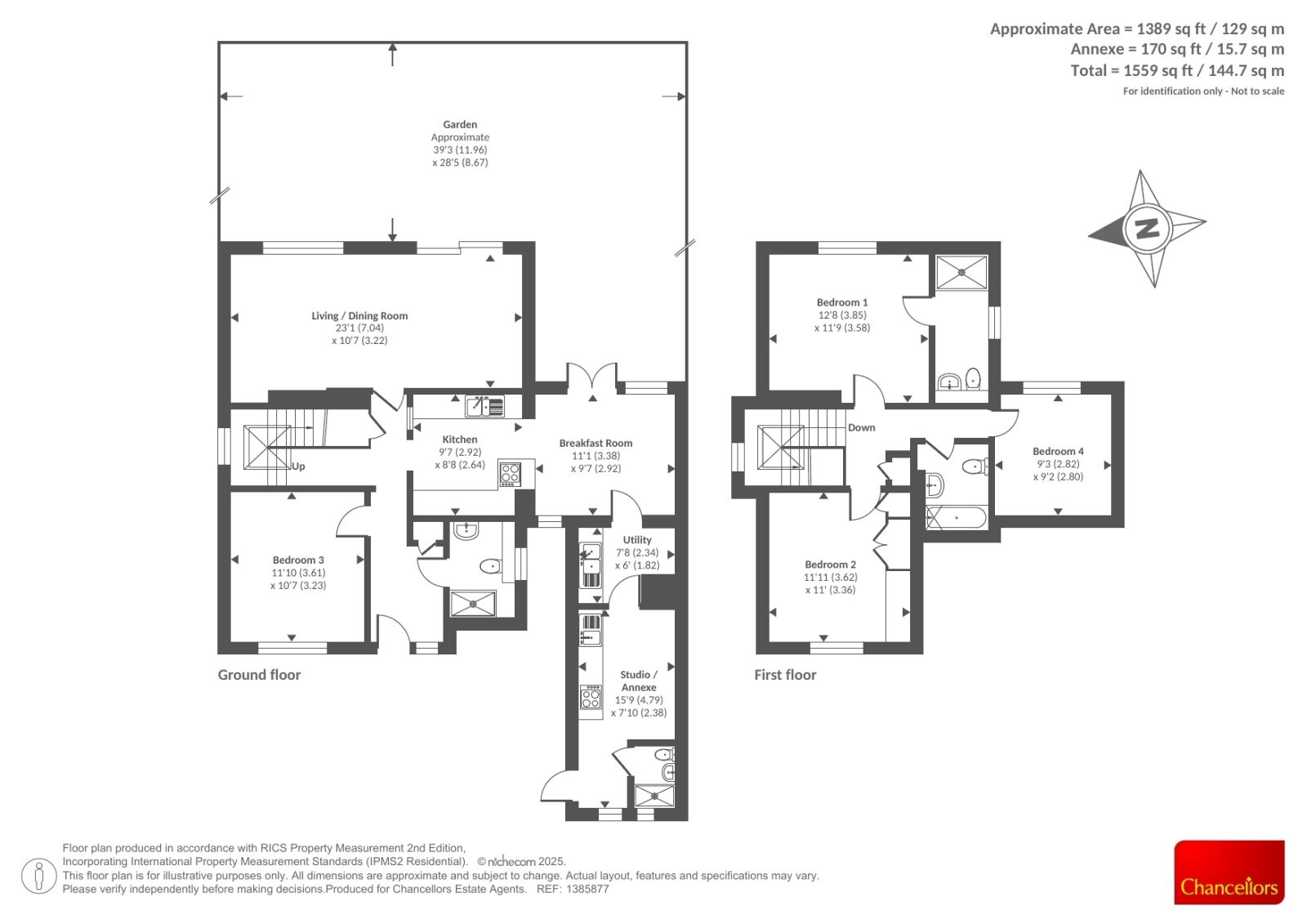 21, Andrews Way, Marlow floorplan