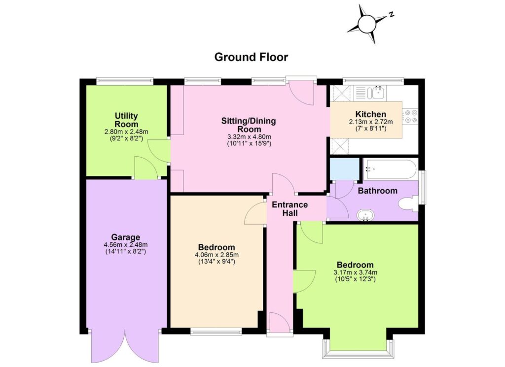 87, Talbot Avenue, Herne Bay floorplan