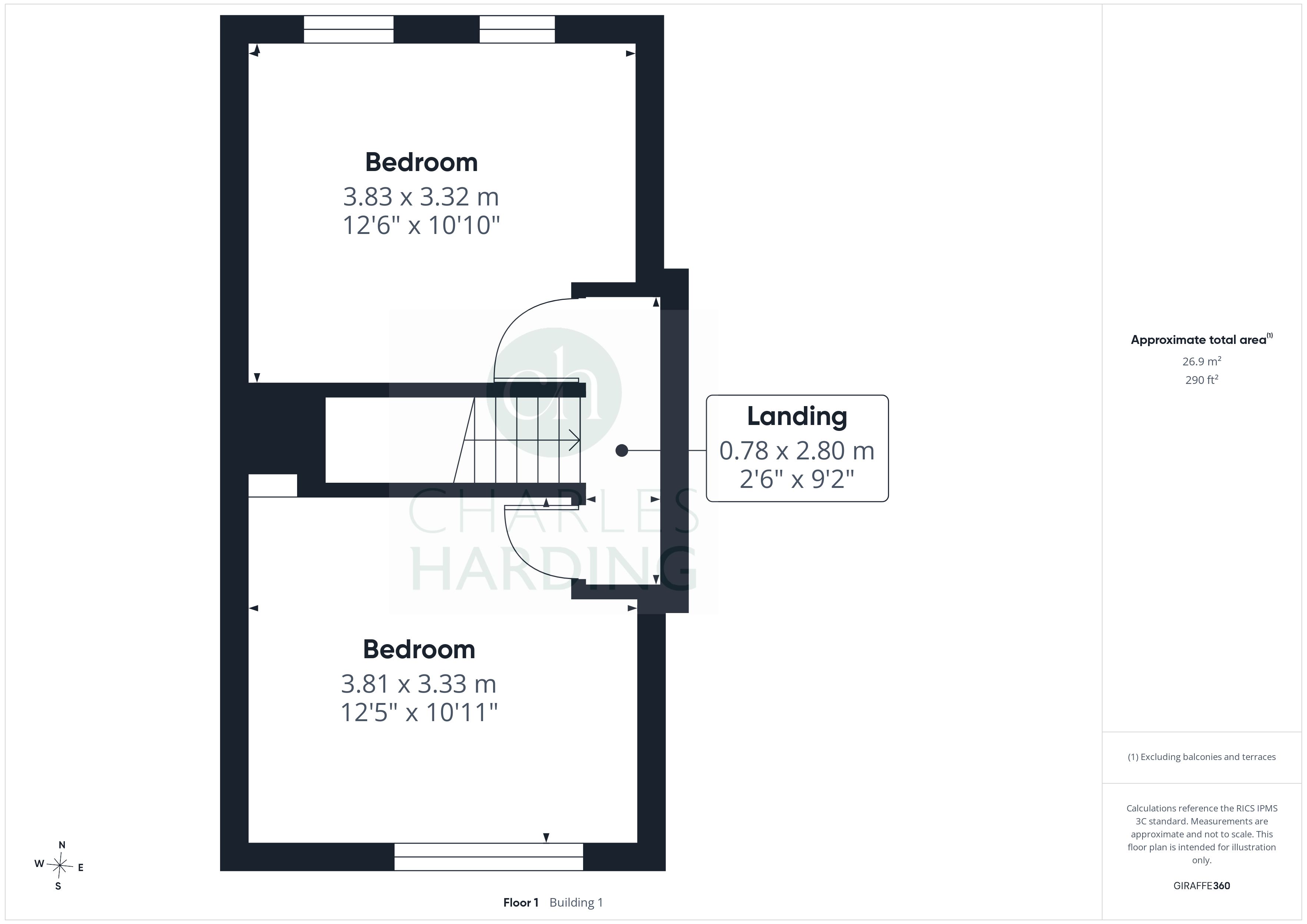 93, Argyle Street, Swindon floorplan