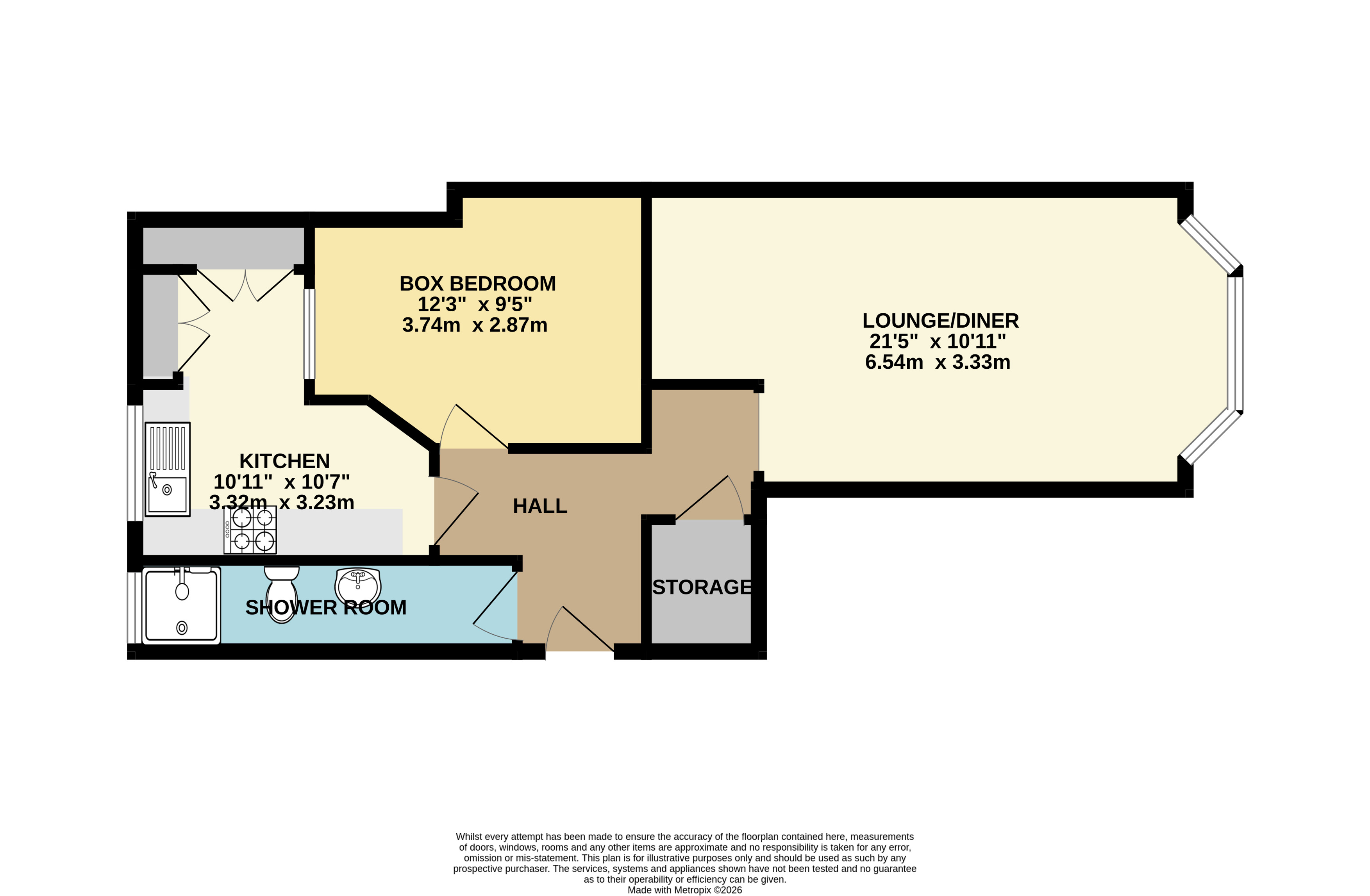 Battlefield Avenue, Glasgow floorplan