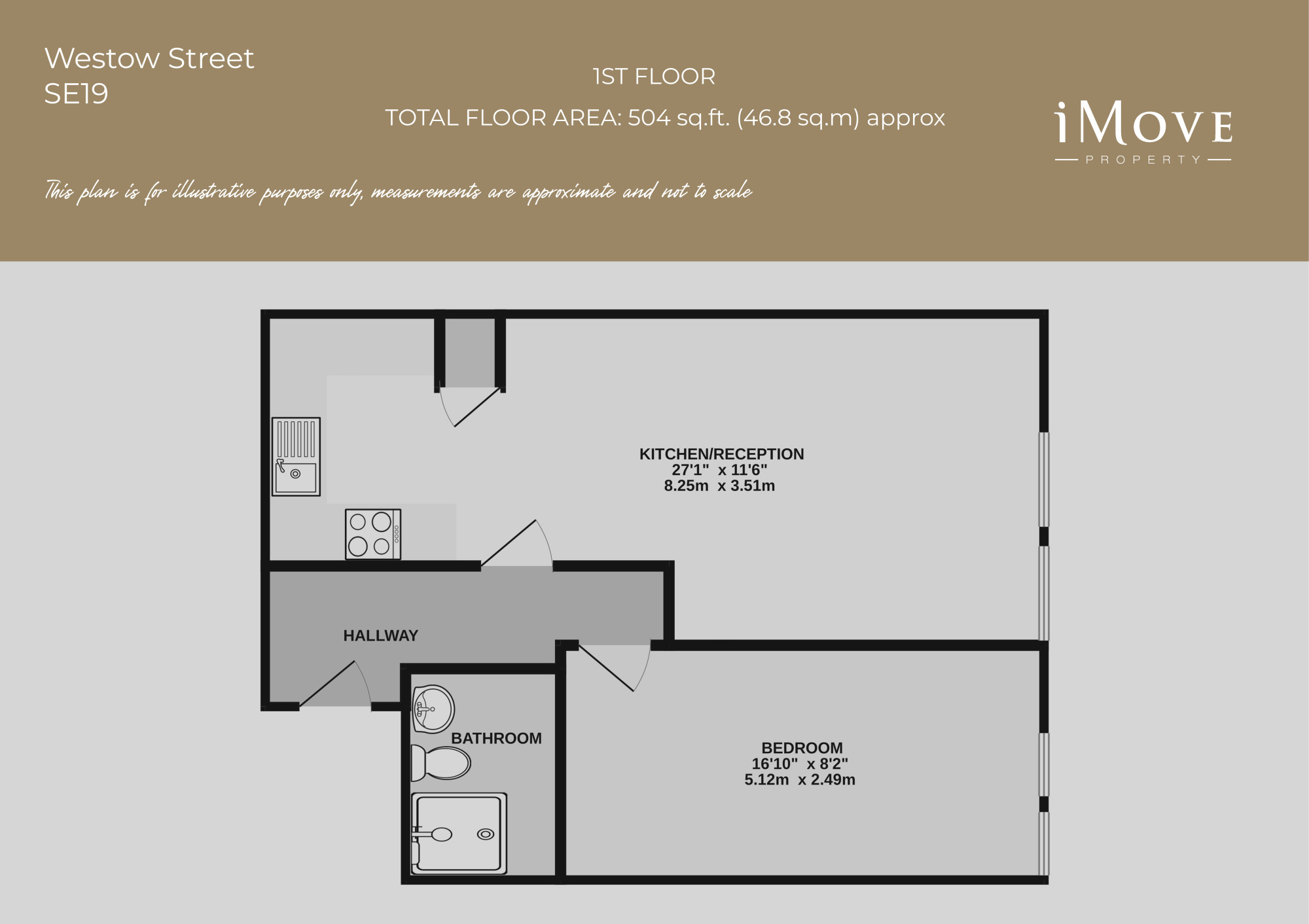 Flat 2 47,, Westow Street, London floorplan