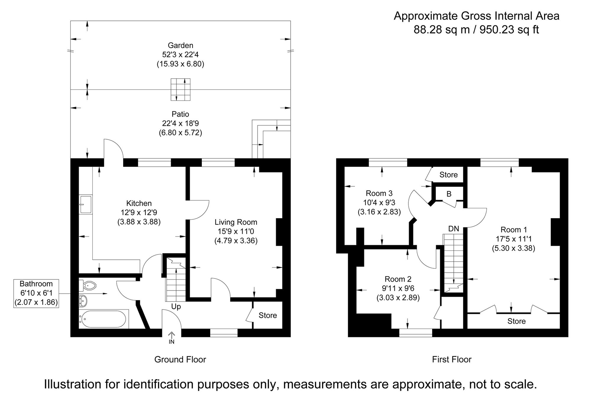 386 Well Hall Road, London floorplan