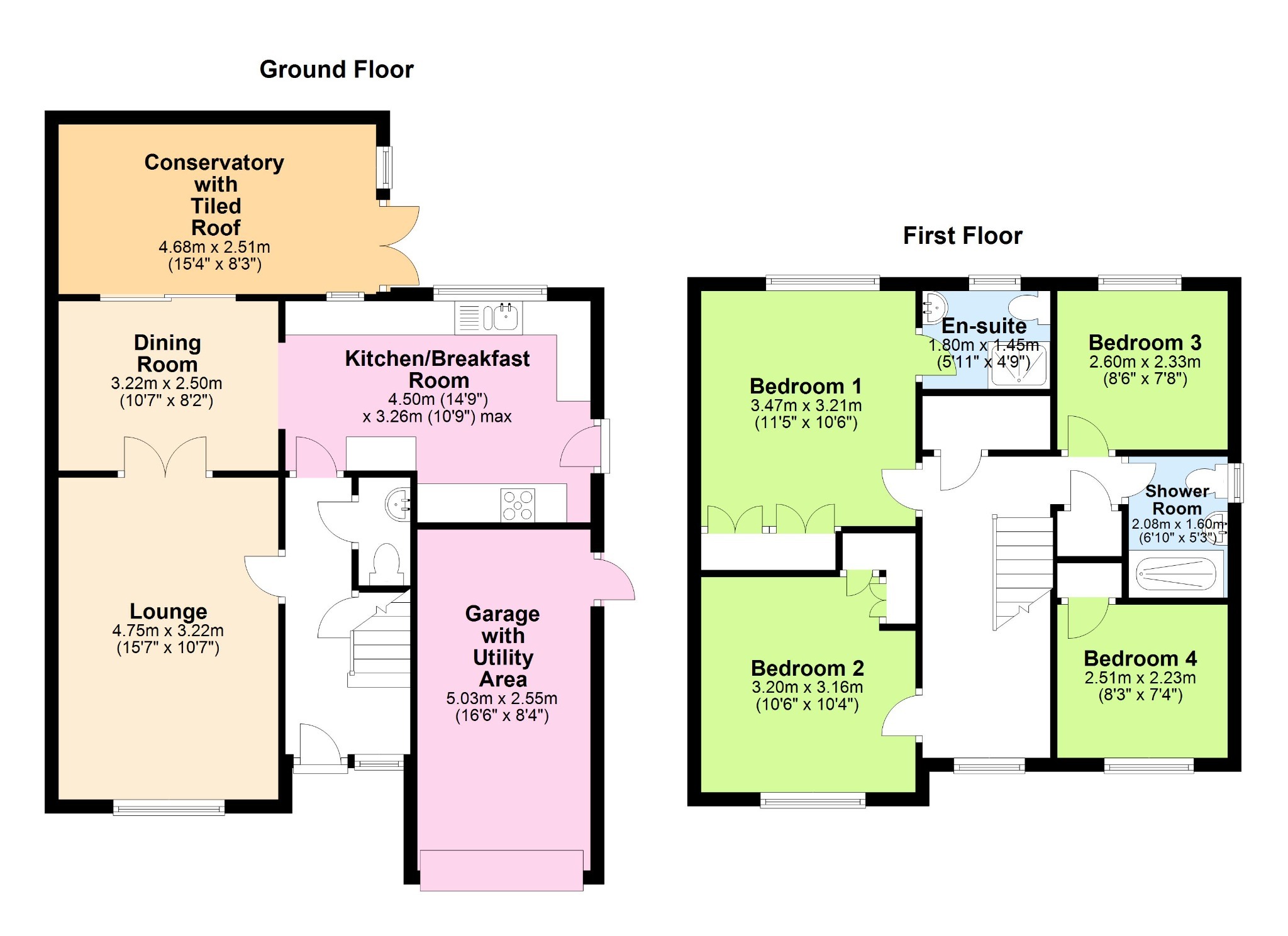 30, Franklin Way, Daventry floorplan