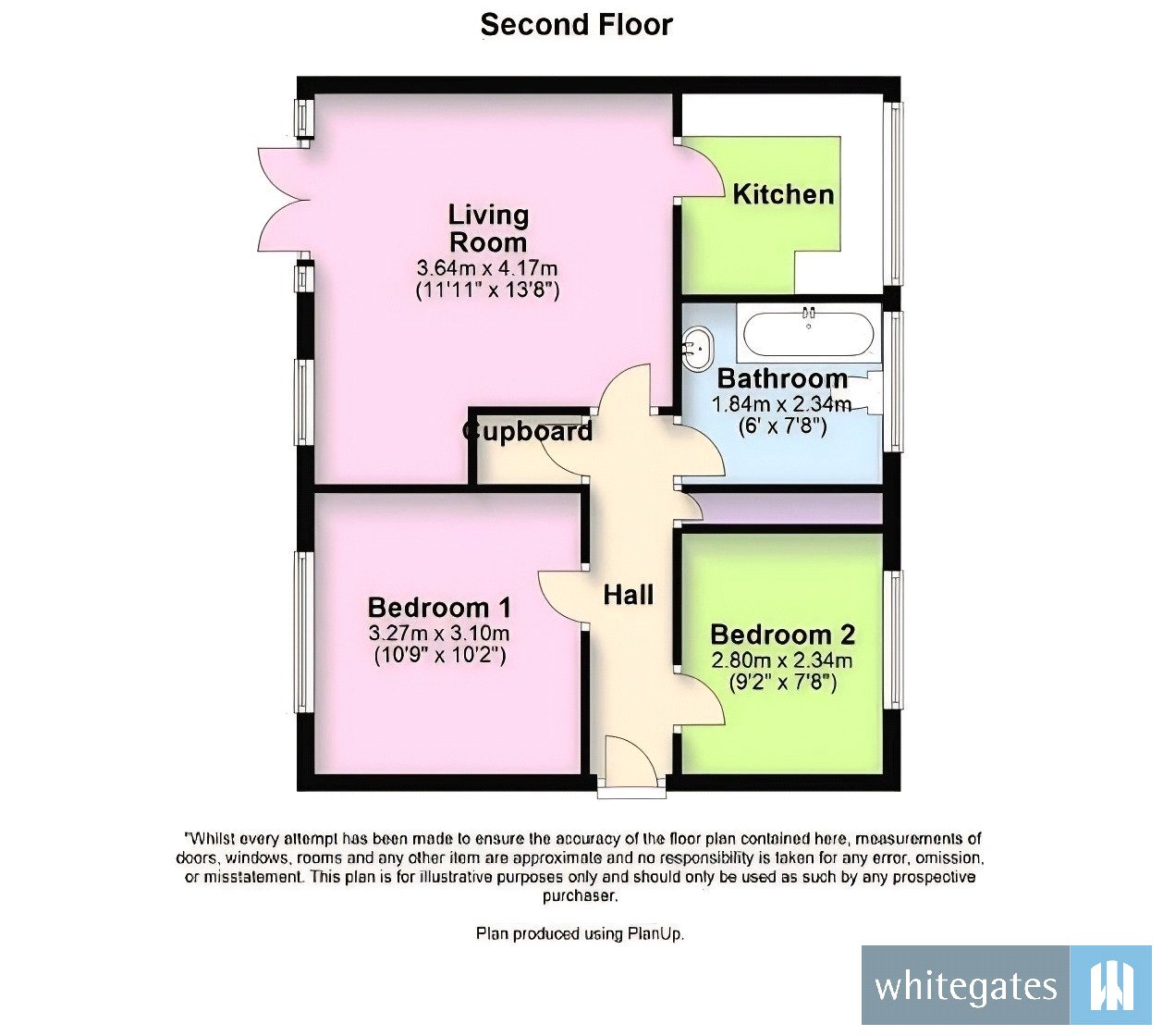 21, Canal View Court, Litherland floorplan