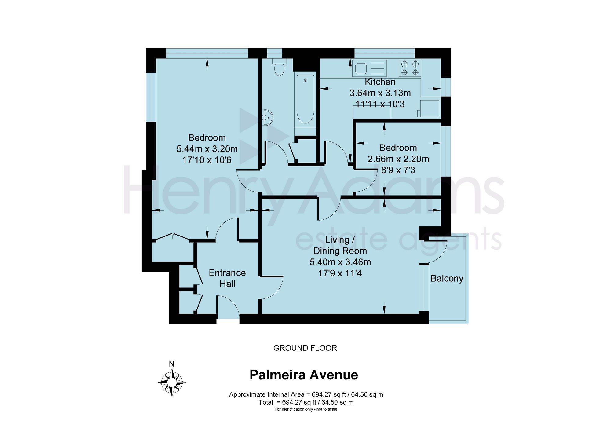 Palmeira Avenue, Hove floorplan