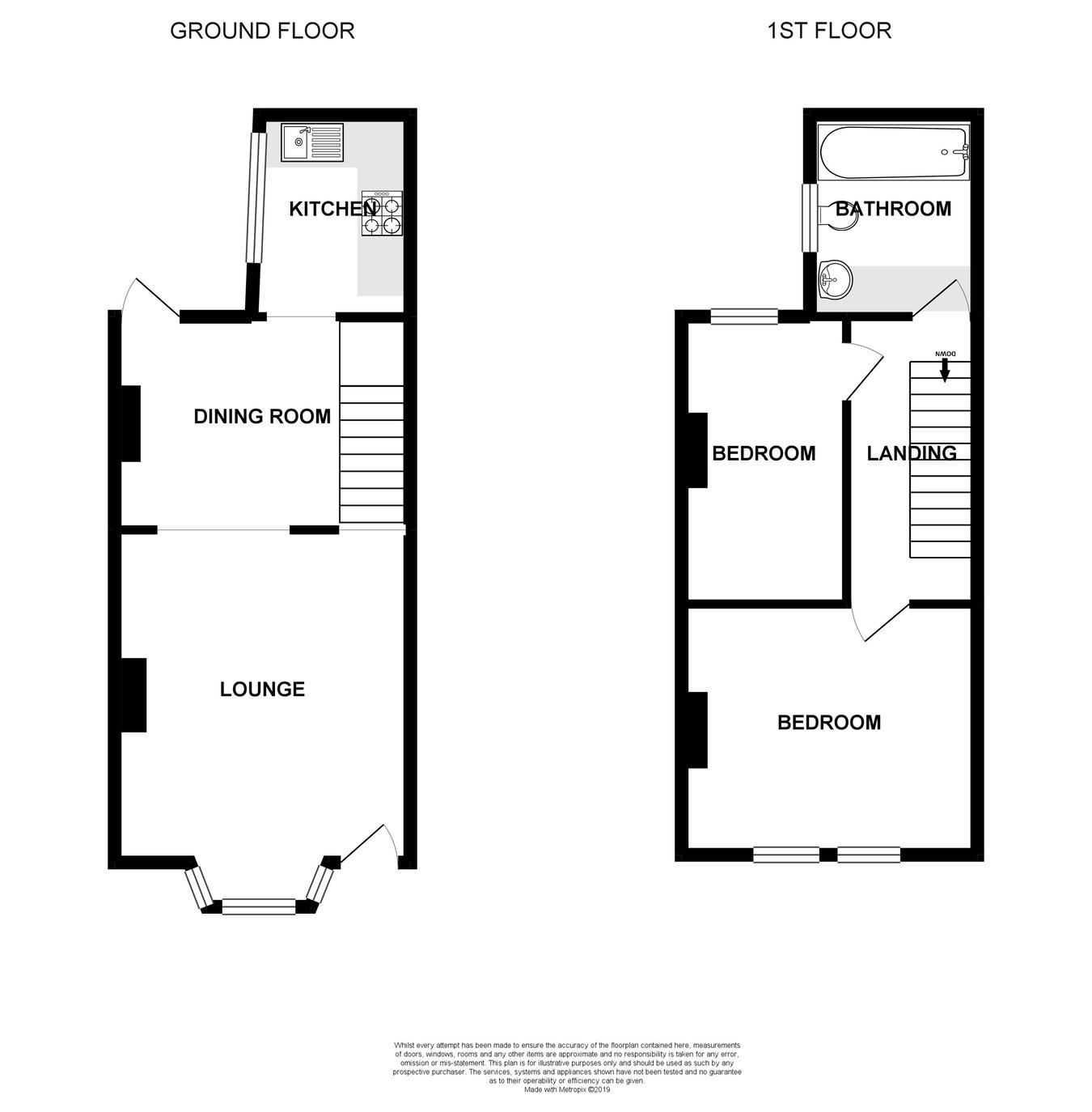 74, Victoria Street, Gillingham floorplan