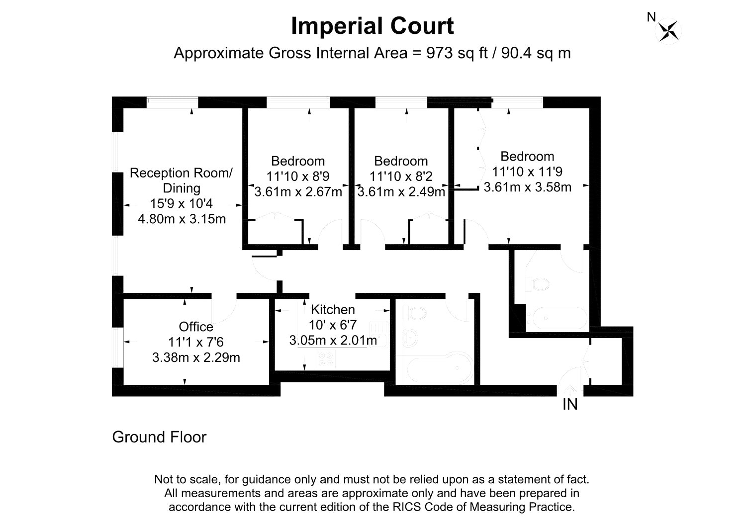 4 Bedrooms Flat to rent in Imperial Court, 225 Kennington Lane, London SE11